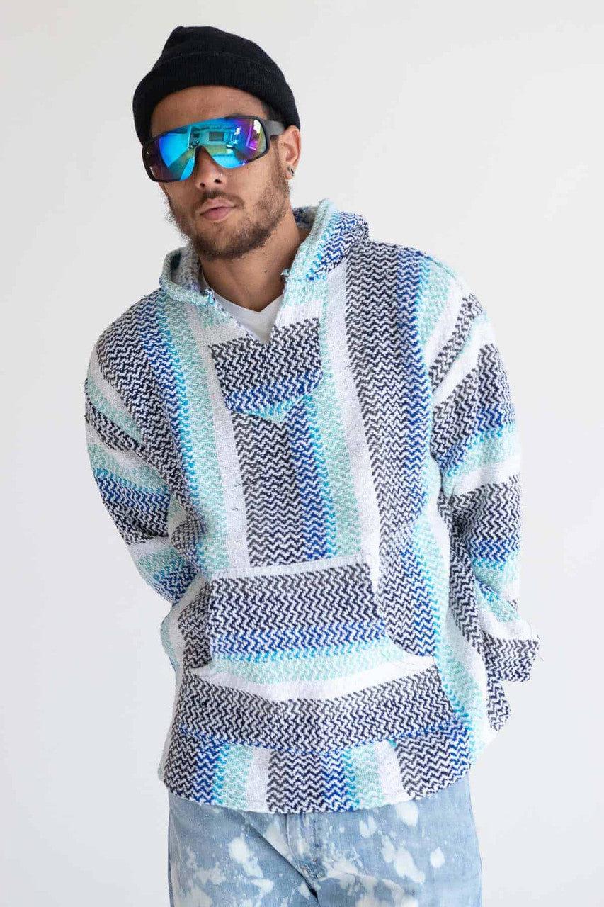 Blue Ombre Baja Hoodie Product Image