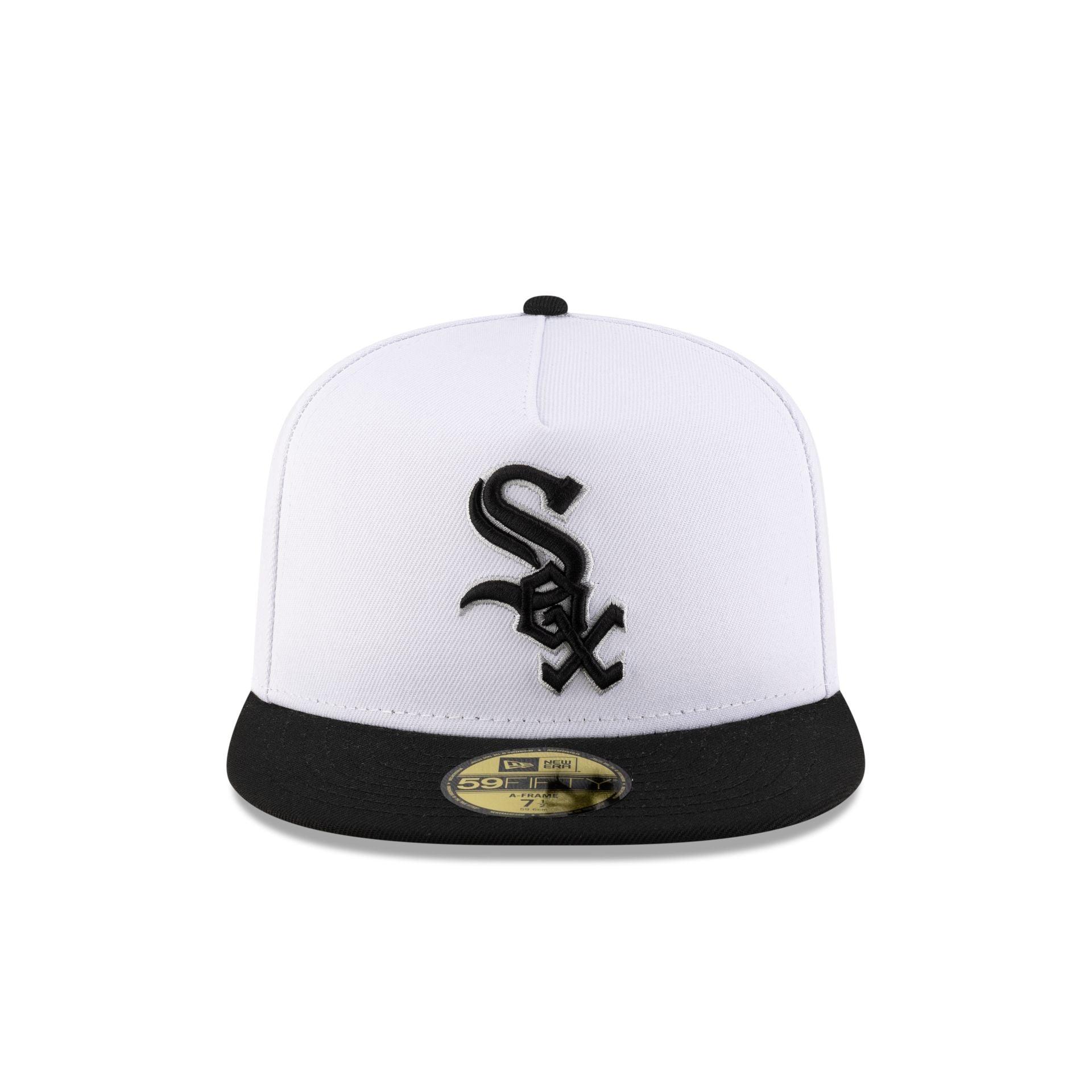 Just Caps League Sidepatch Optic White Boston Red Sox 59FIFTY A-Frame Fitted Hat Male Product Image
