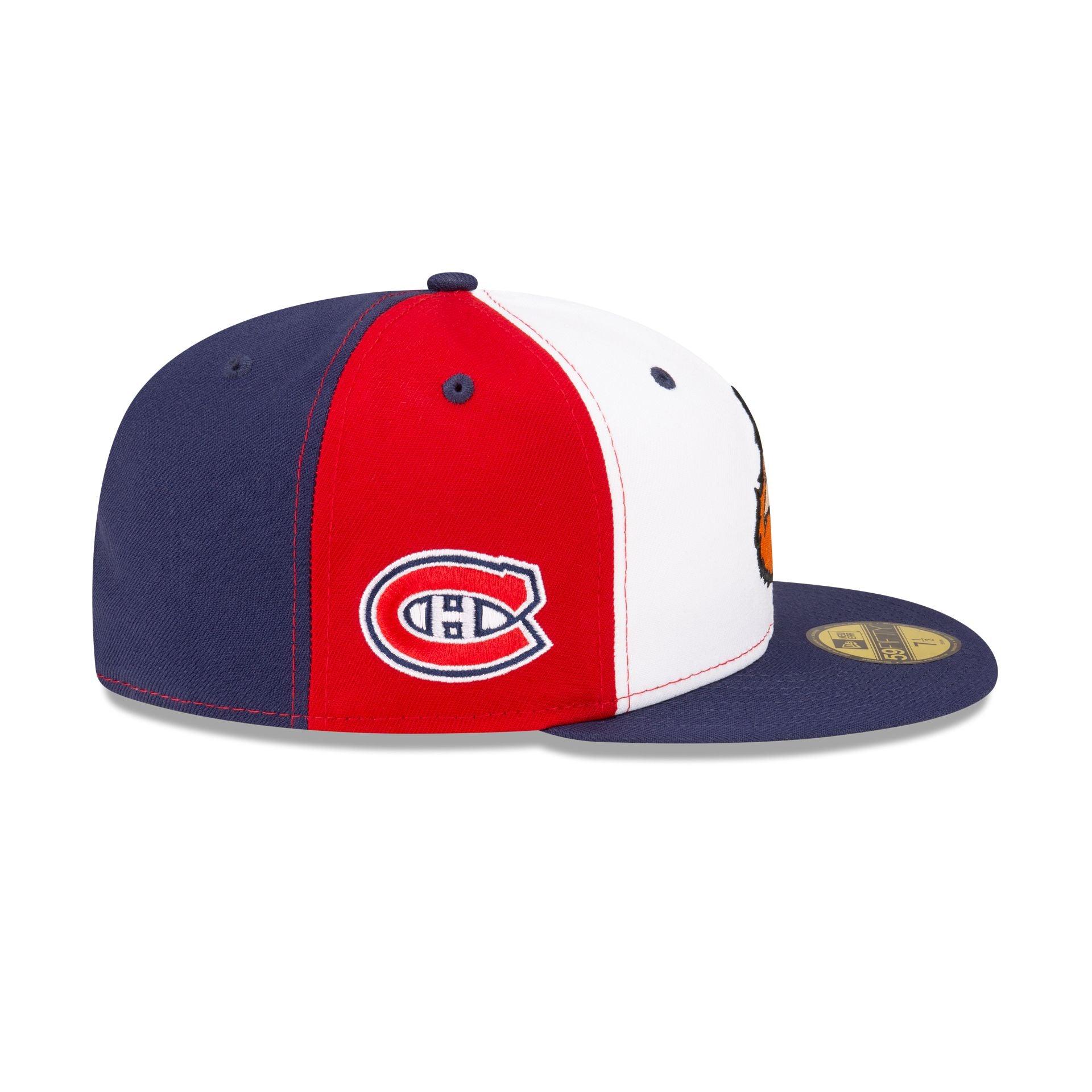 Team Linen Montreal Expos 59FIFTY Fitted Hat Male Product Image