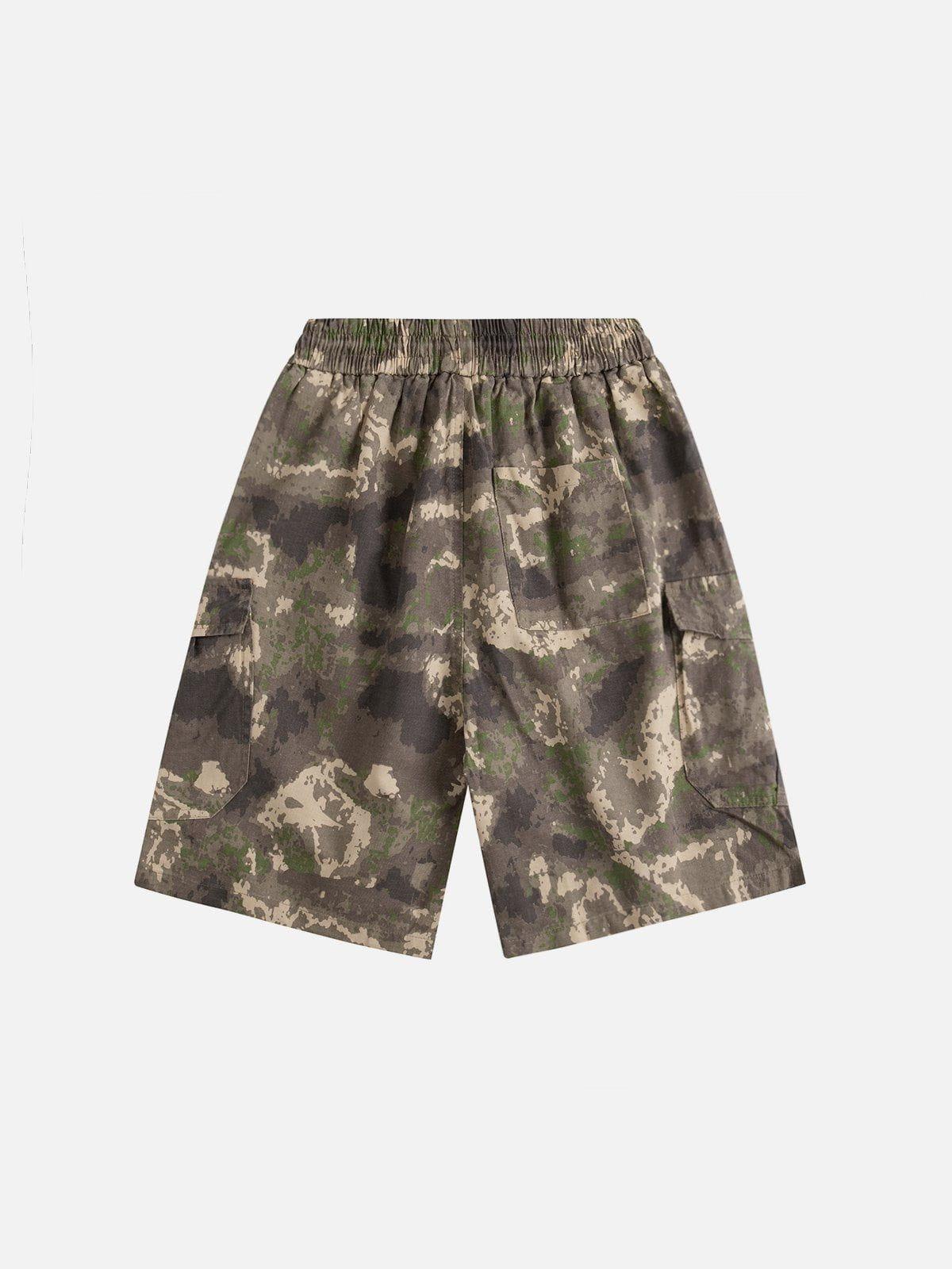 Aelfric Eden Multi-Pocket Camo Shorts Product Image