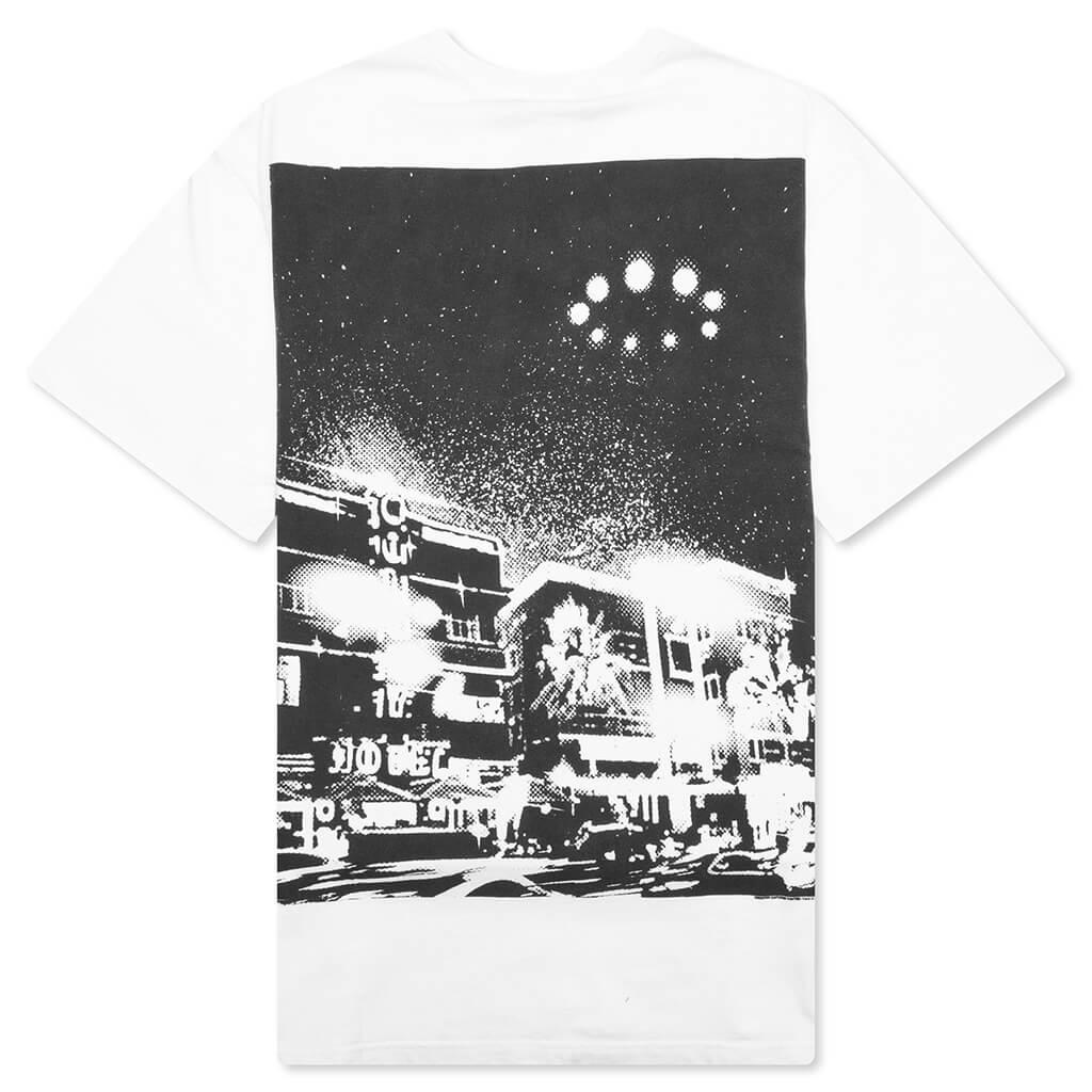 Sighting S/S Oversized Knit Shirt - White Male Product Image