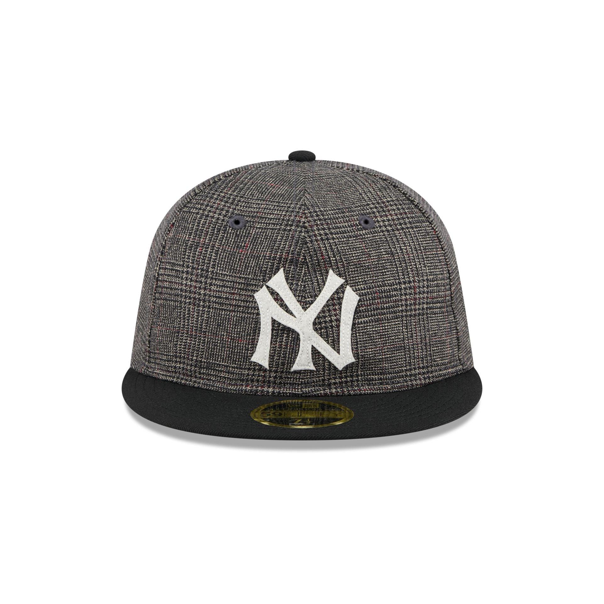 New York Yankees Plaid Retro Crown 59FIFTY Fitted Hat Male Product Image