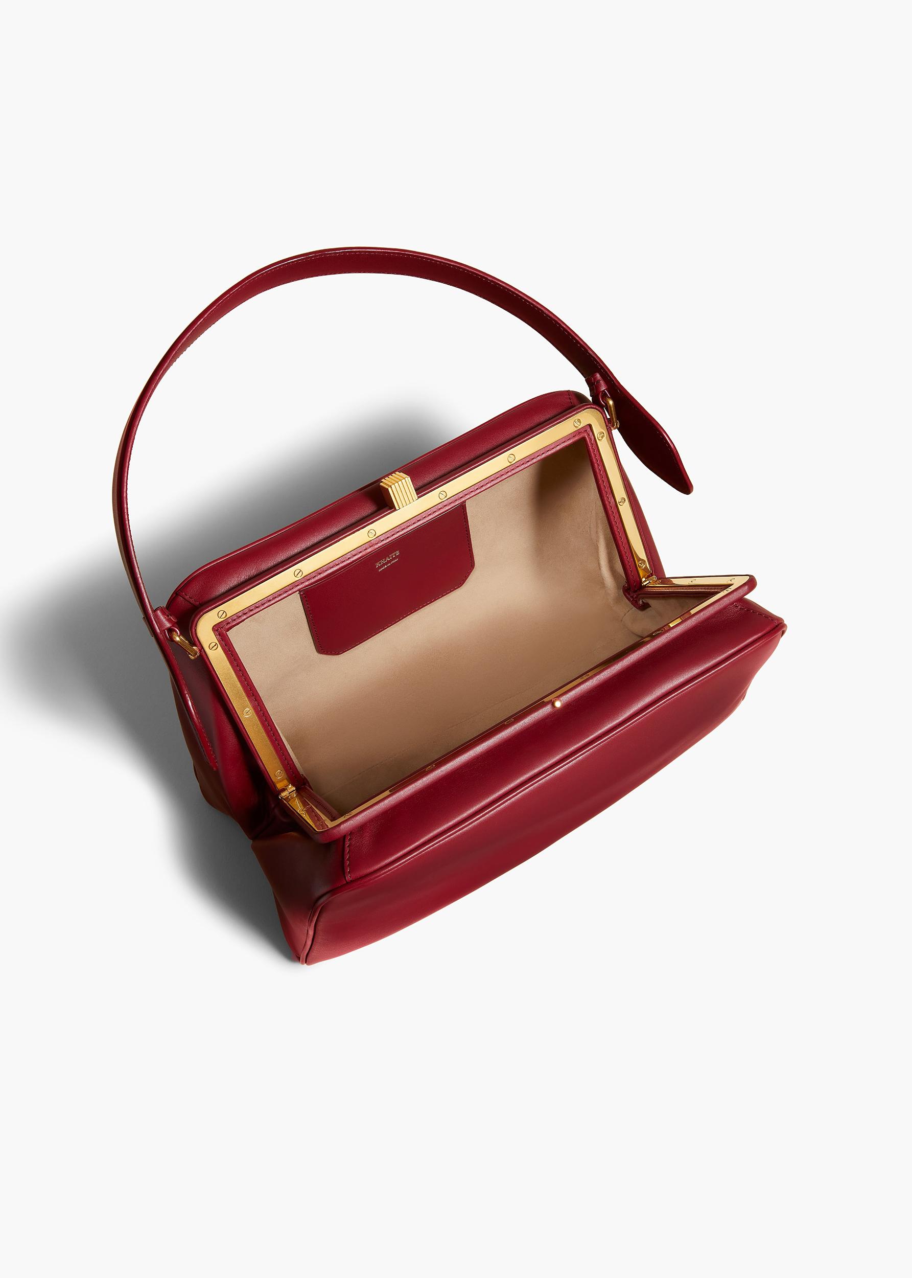 Cate Bag in Oxblood Leather Product Image