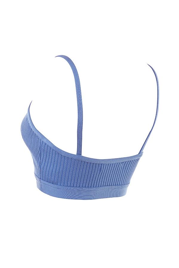 Evie  azure bandage bralette Product Image