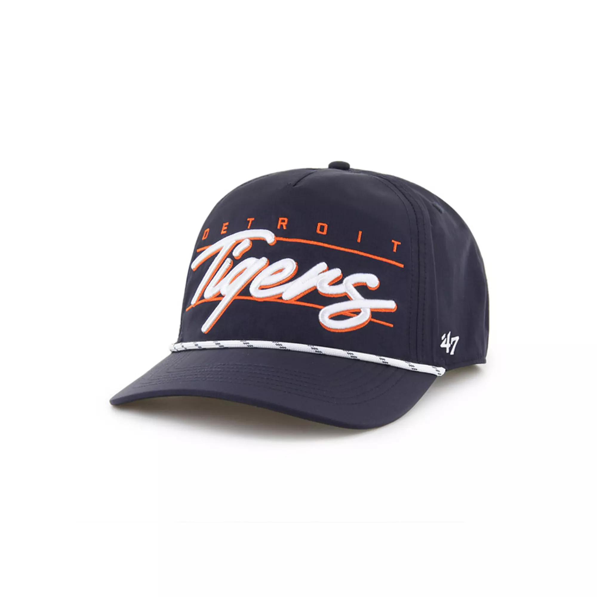 Men's '47  Navy Detroit Tigers Condor Hitch Adjustable Hat, Blue Product Image