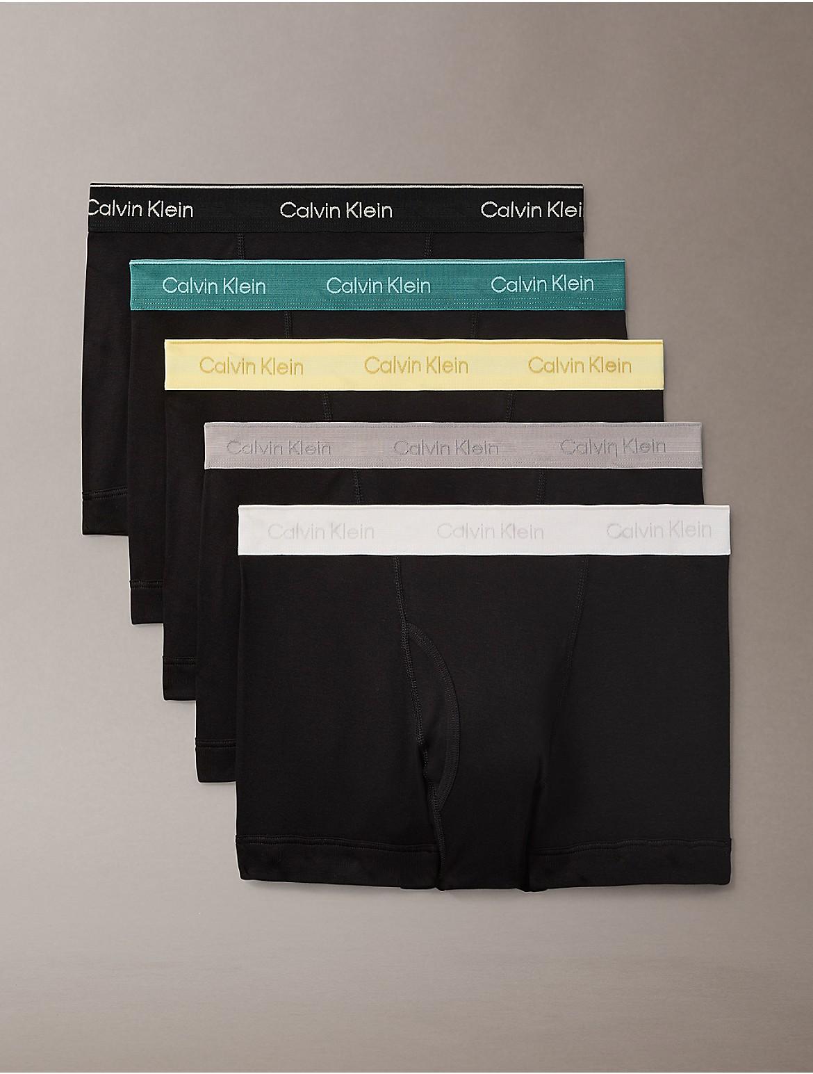 Calvin Klein Mens Cotton Classics 5-Pack Trunk - Multi Product Image