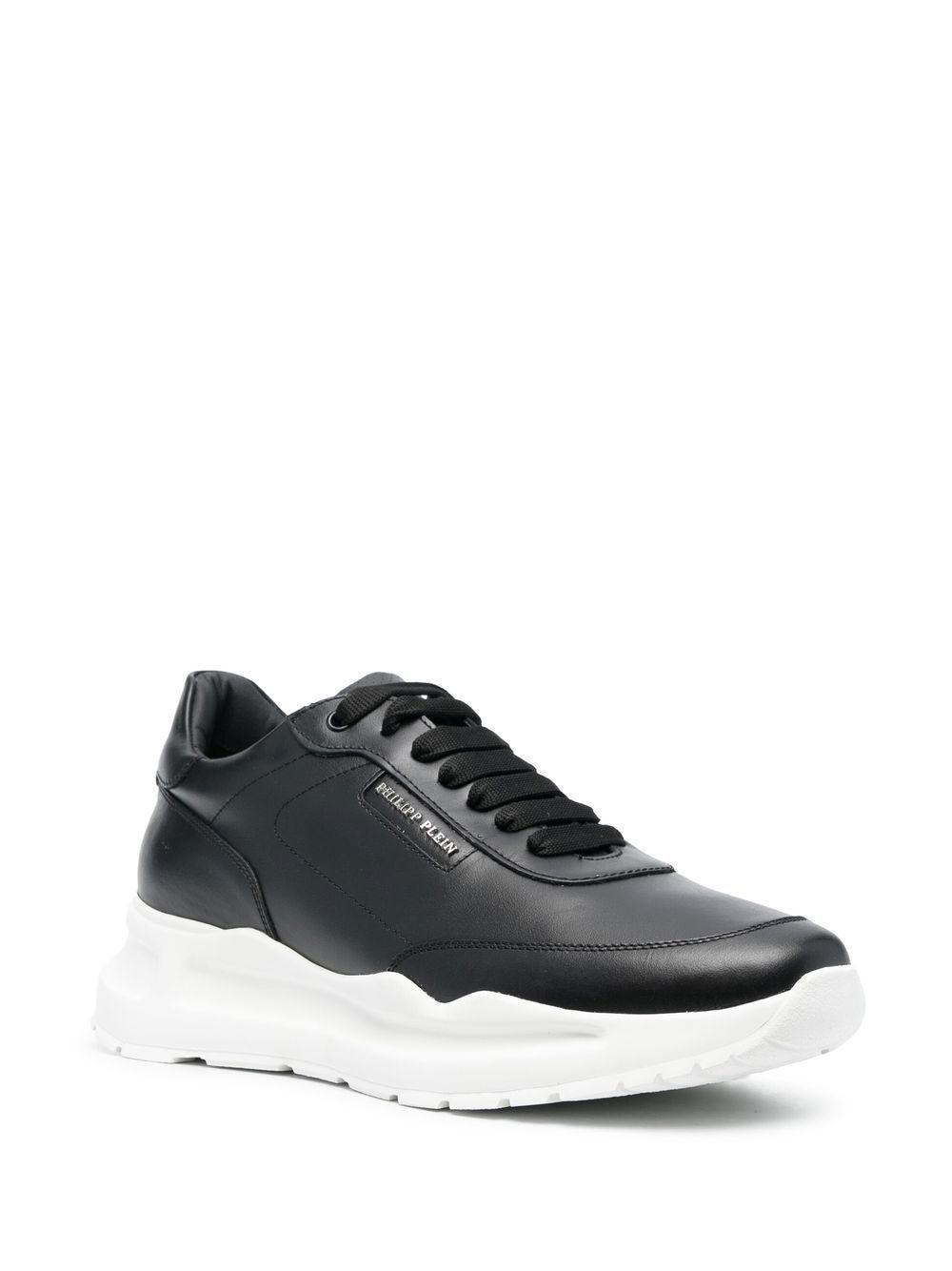 Runner leather low-top sneakers Product Image