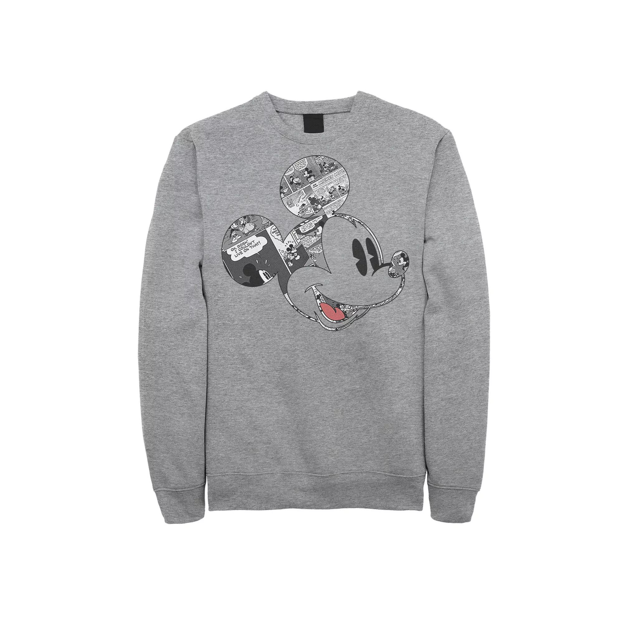 Disney's Mickey And Friends Mickey Men's Comic Fill Sweatshirt,  Product Image