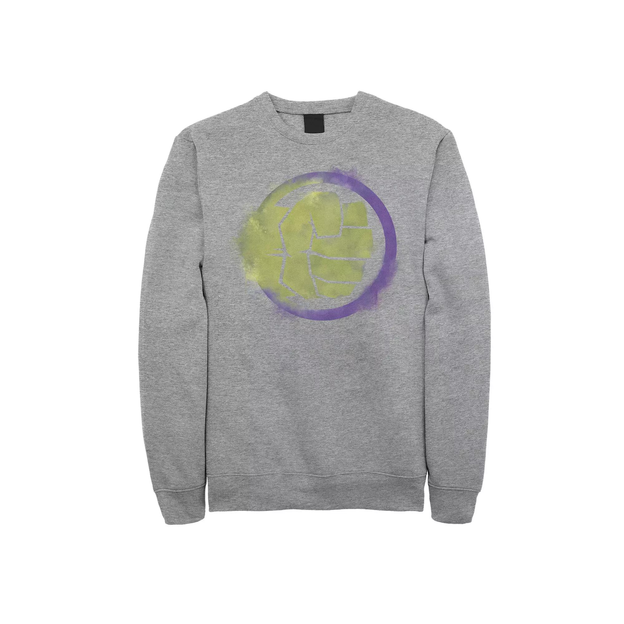 Men's Marvel Avengers Endgame Hulk Spray Paint Logo Tee,  Product Image