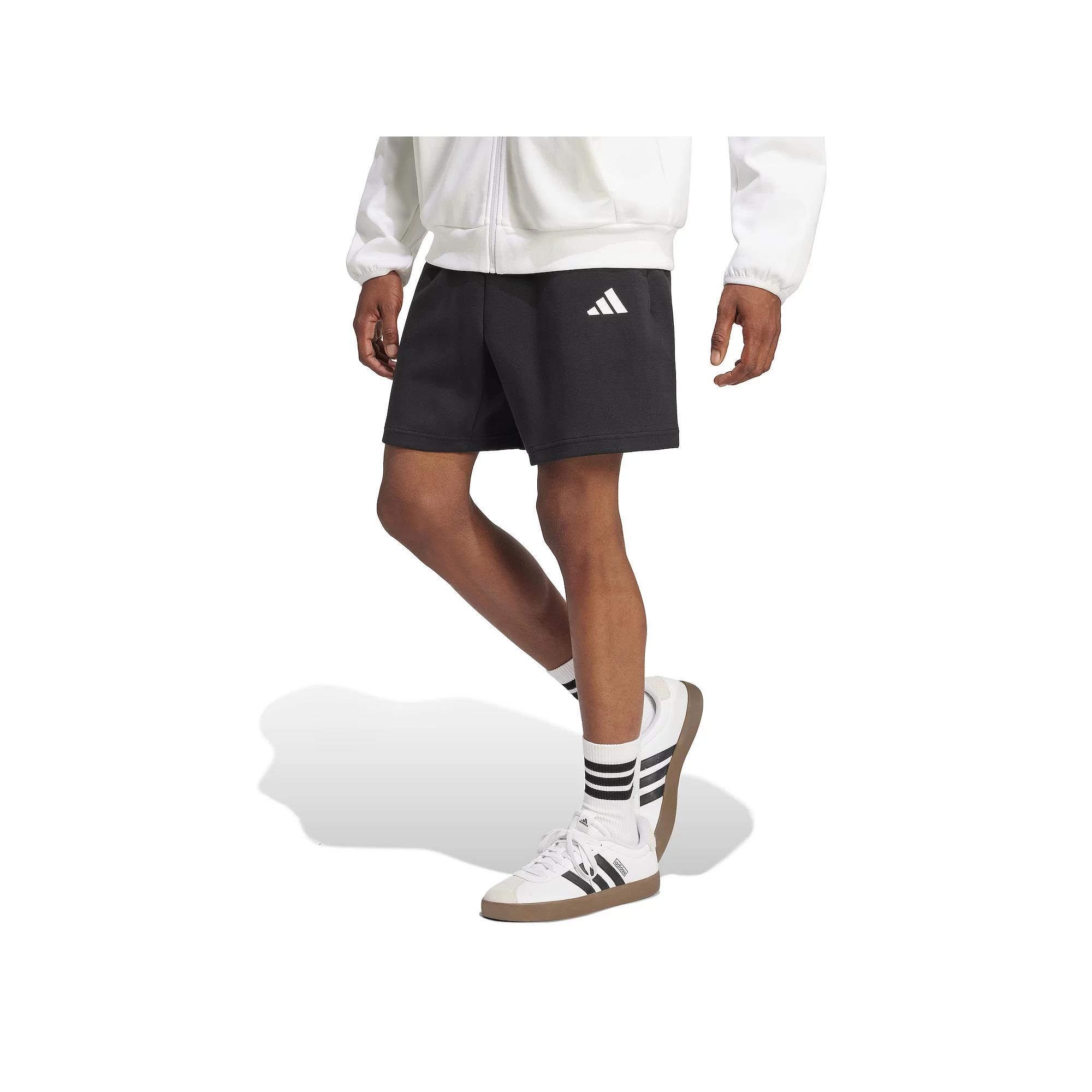 Men's adidas Future Icons Small Logo Sportswear Shorts, Size: XXL, Black Product Image