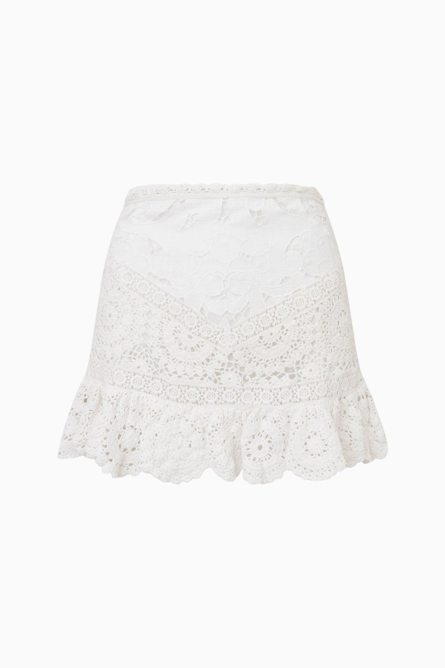 Cherie Crochet Mini Skirt Product Image