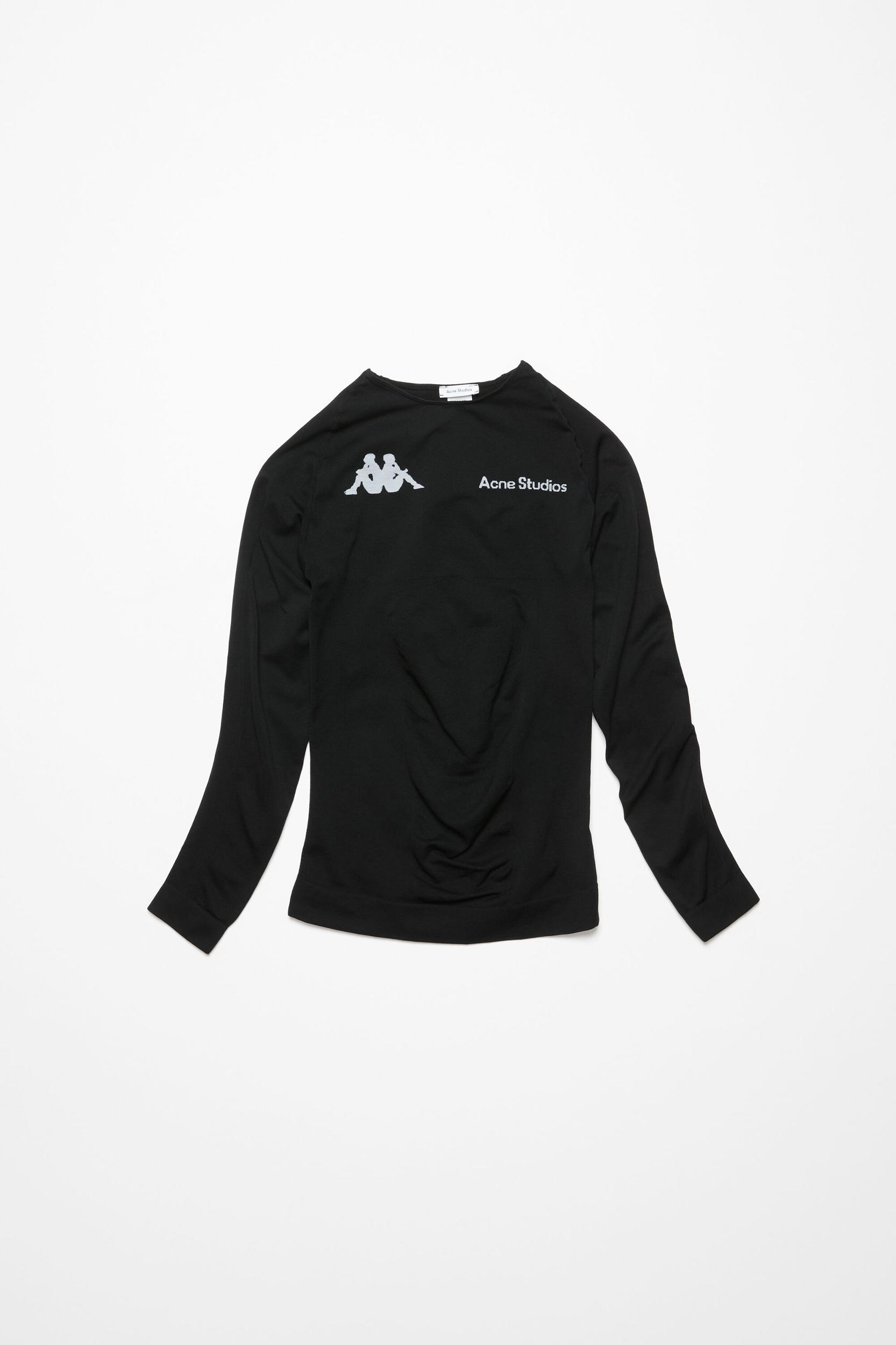 Long sleeve logo t-shirt - Acne Studios x Kappa Product Image