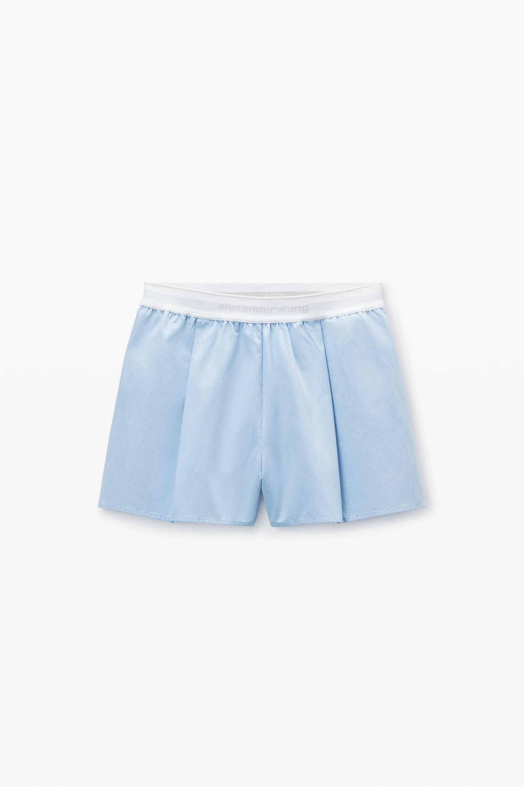 Blue Organic Cotton Boxer Shorts Product Image