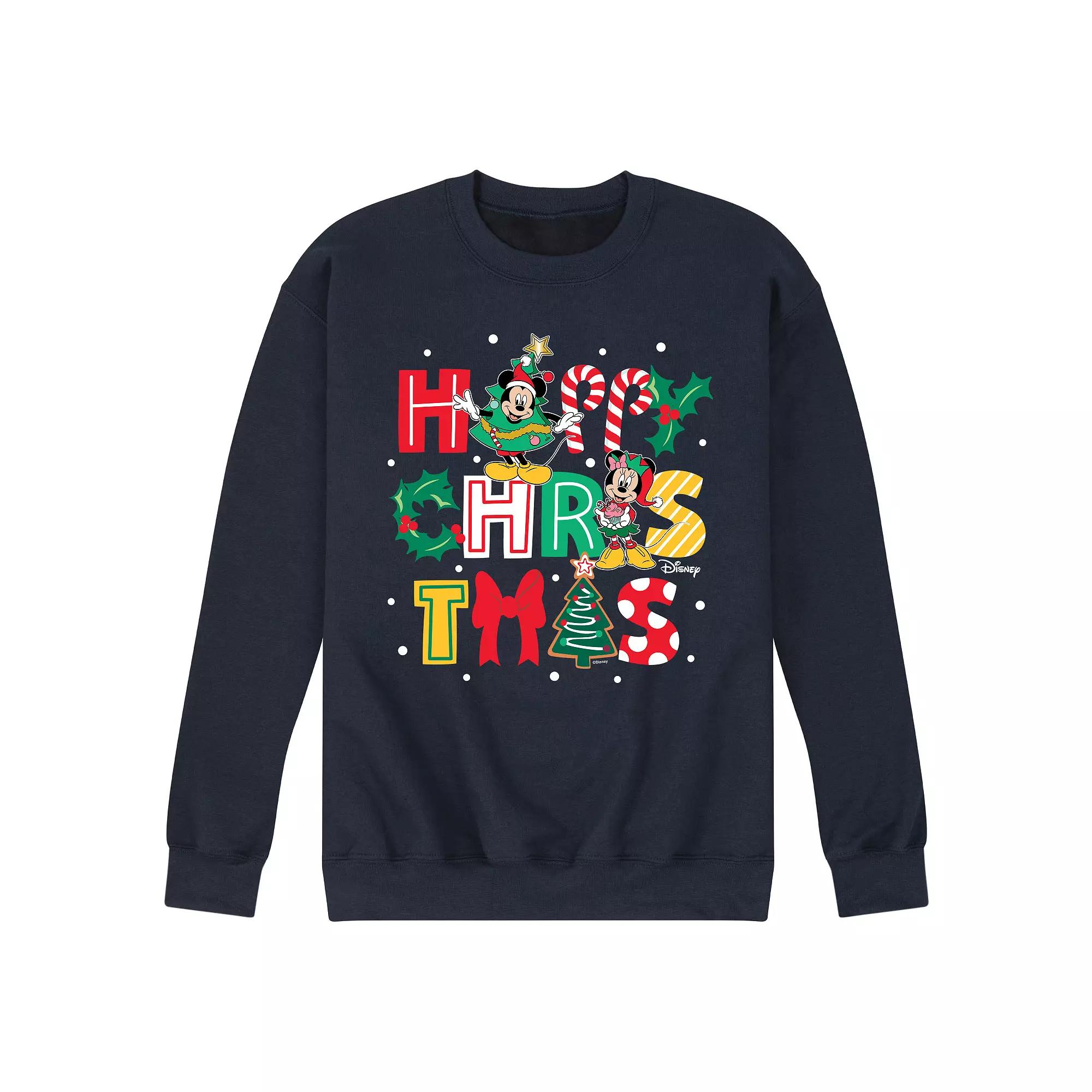 Men's Peanuts Love Snoopy Fleece Sweatshirt,  Product Image