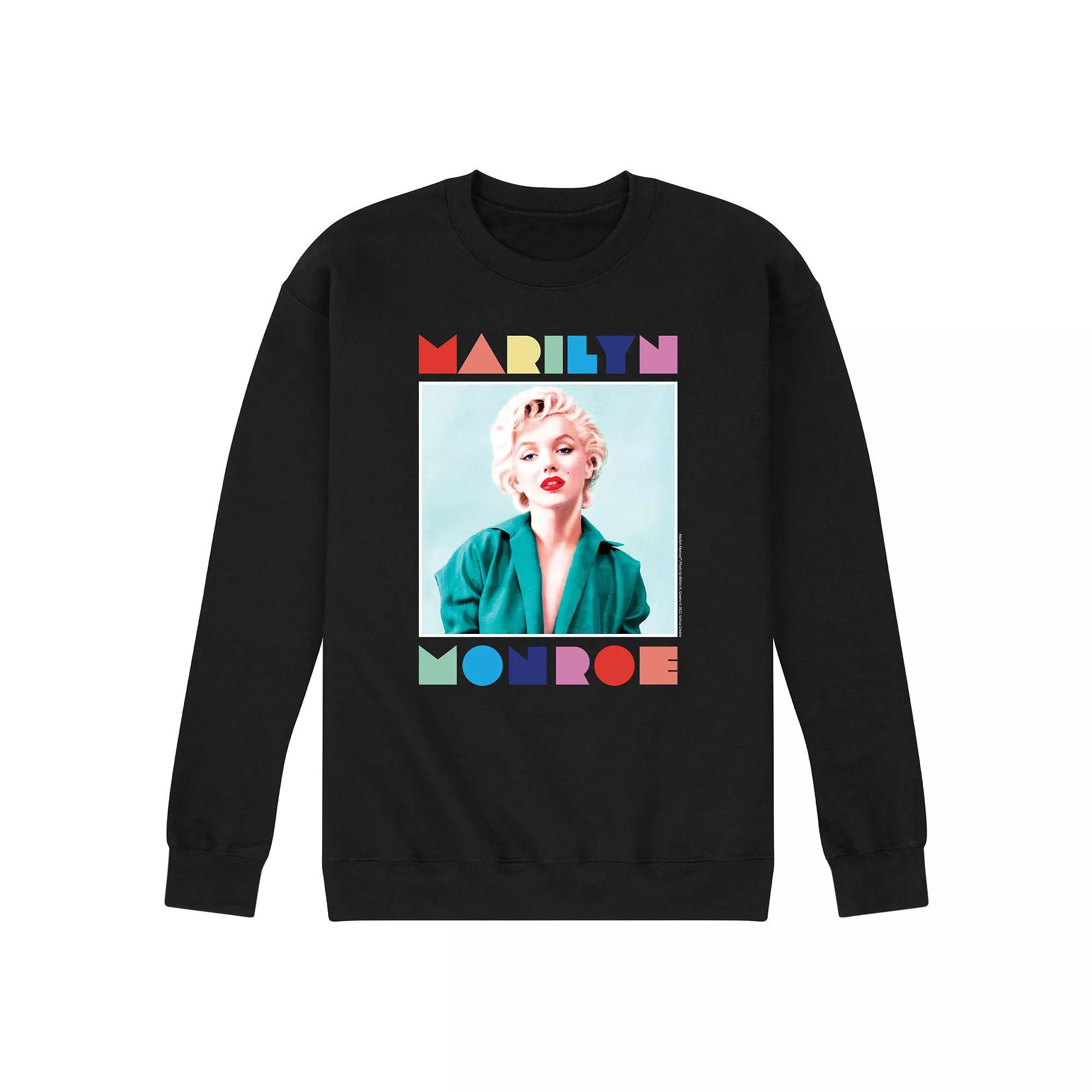 Men's Marilyn Monroe Pop Photo Sweatshirt,  Product Image