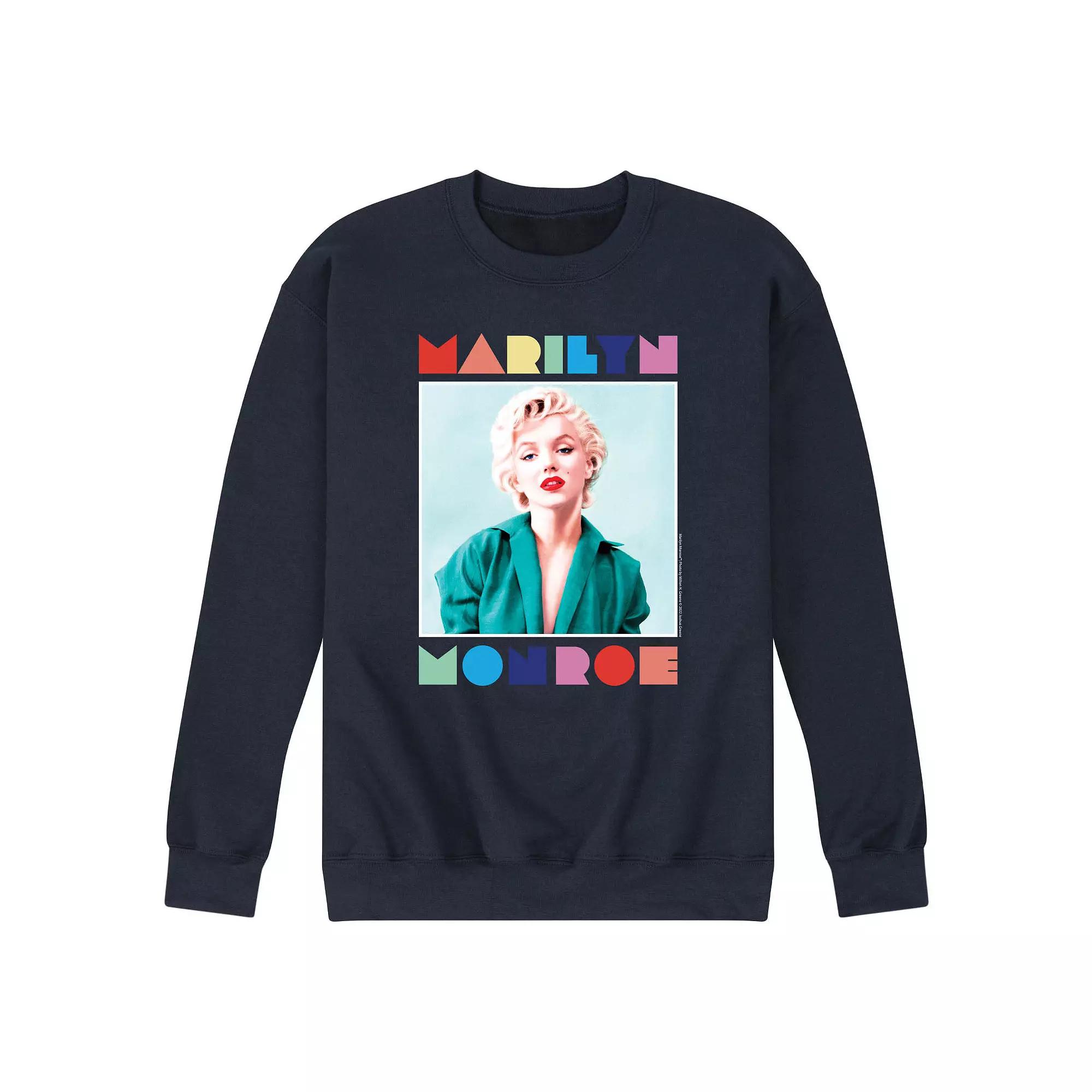 Men's Marilyn Monroe Pop Photo Sweatshirt,  Product Image