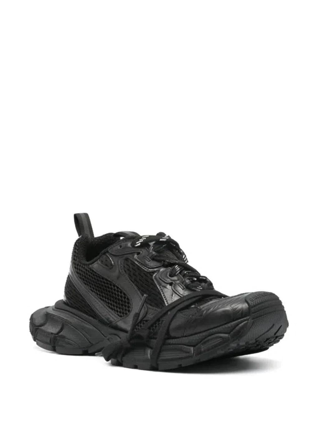 BALENCIAGA Men Black Mesh And Polyurethane 3xl Sneakers Product Image