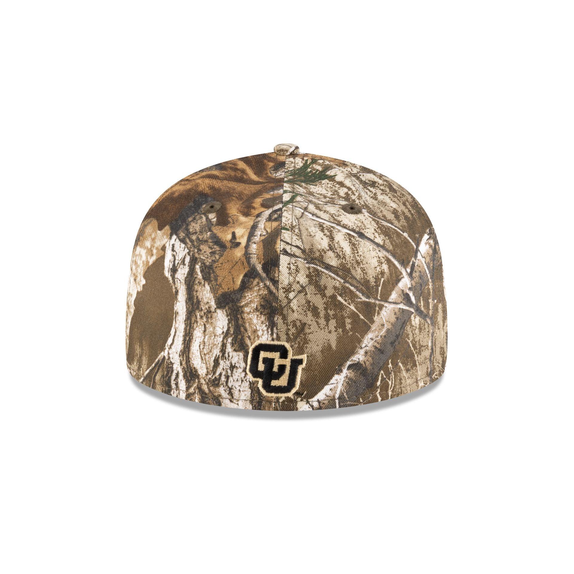 Colorado Buffaloes Tan Terry Realtree 59FIFTY Fitted Hat Male Product Image
