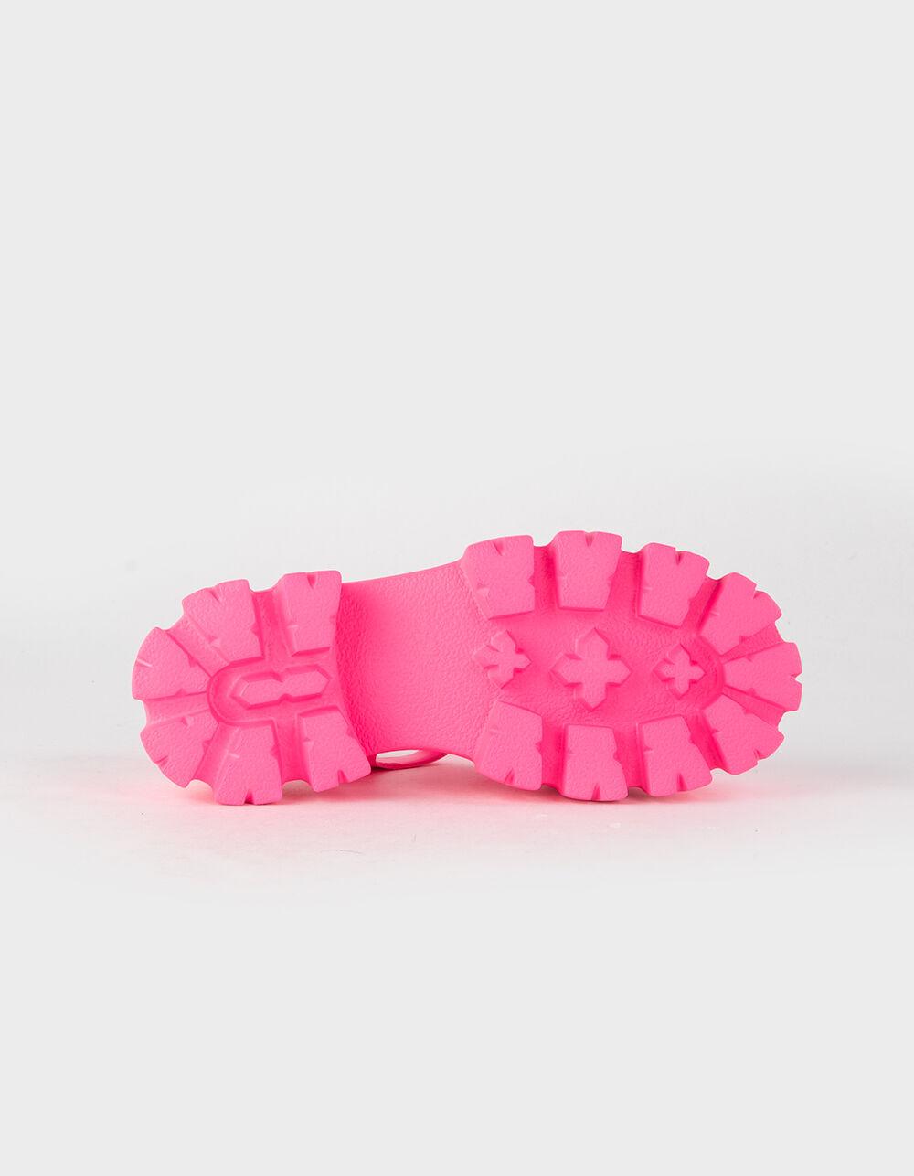 STEVE MADDEN Echo Womens Platform Sandals - PINK Product Image