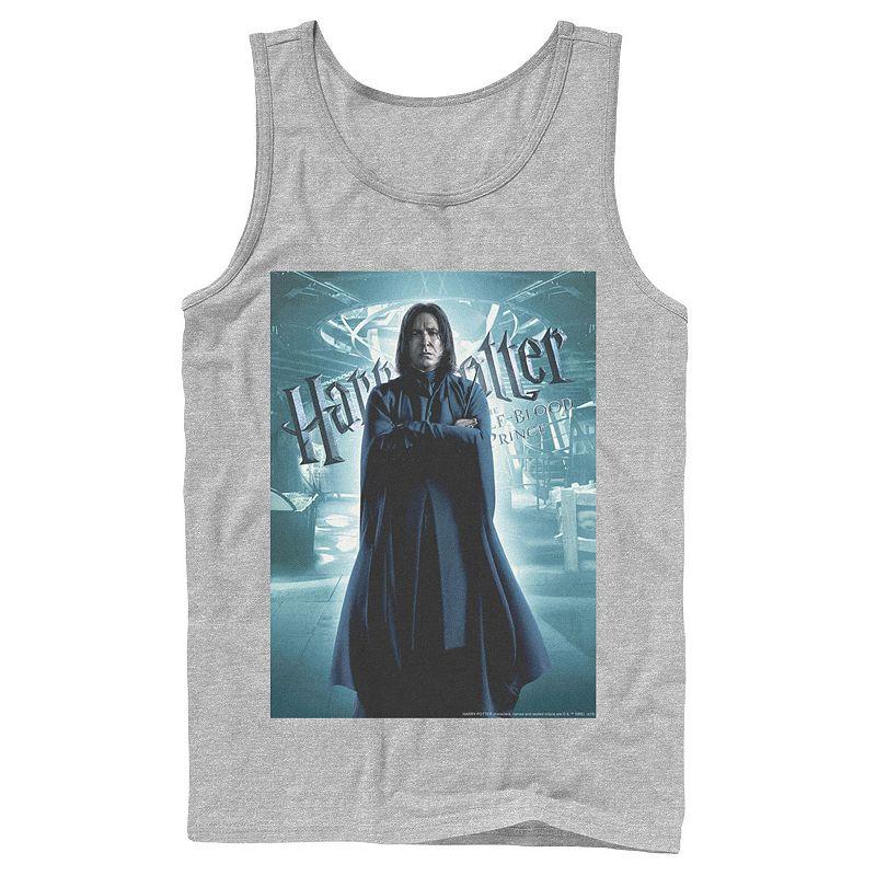 Men's Harry Potter Half-Blood Prince Snape Character Poster Graphic Tank Top,  Product Image