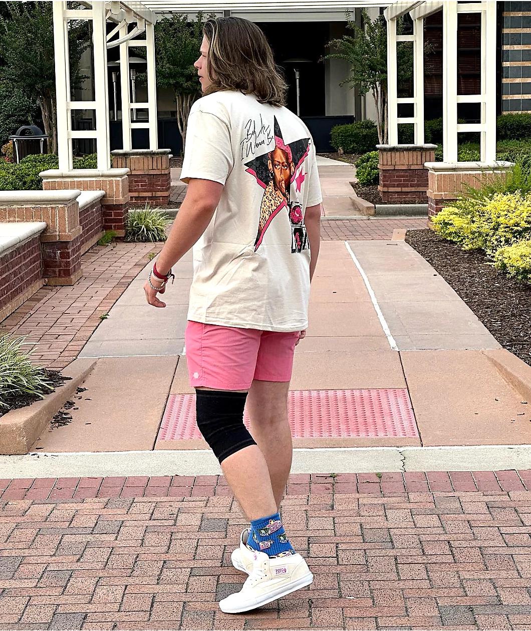 Rodman Apparel Bad As I Wanna Be Cream T-Shirt Product Image