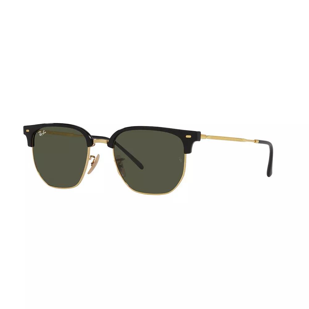 Men's Ray-Ban 0RB4416 53mm New Clubmaster Irregular Gradient Sunglasses, Black Product Image