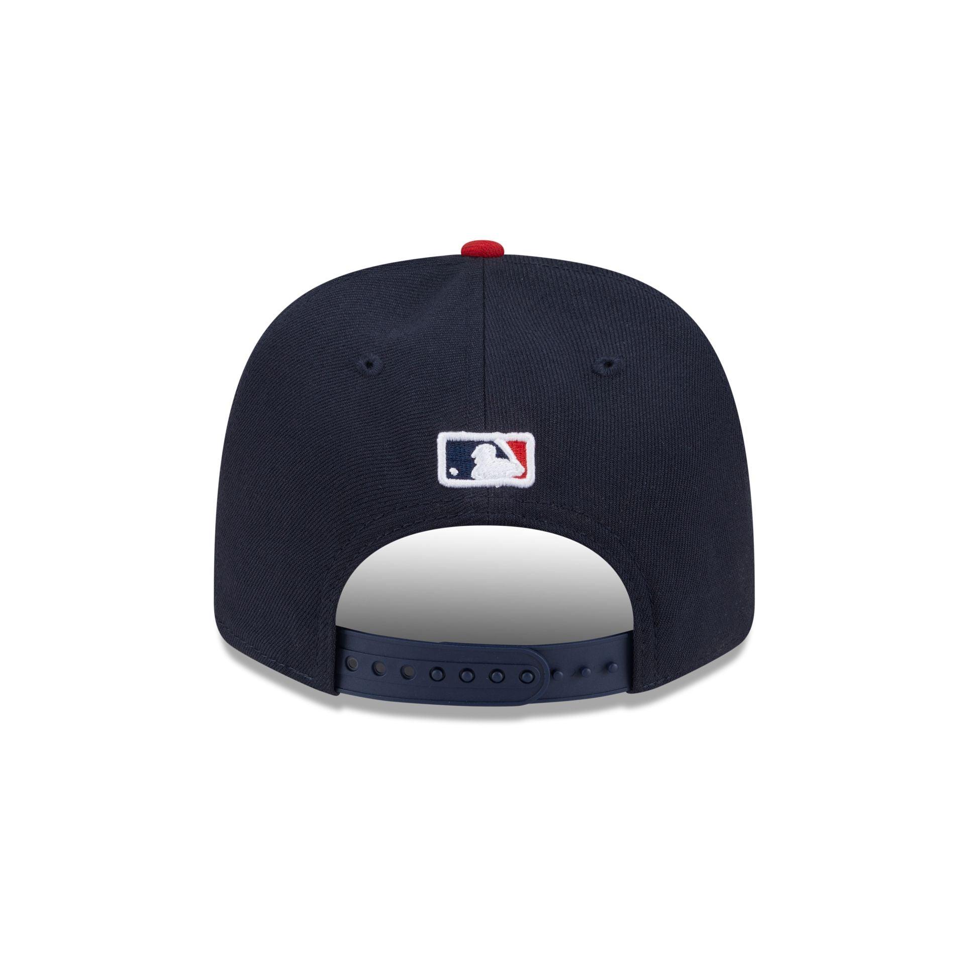 Cleveland Guardians Home Authentic Collection 9SEVENTY Stretch-Snap Hat Male Product Image