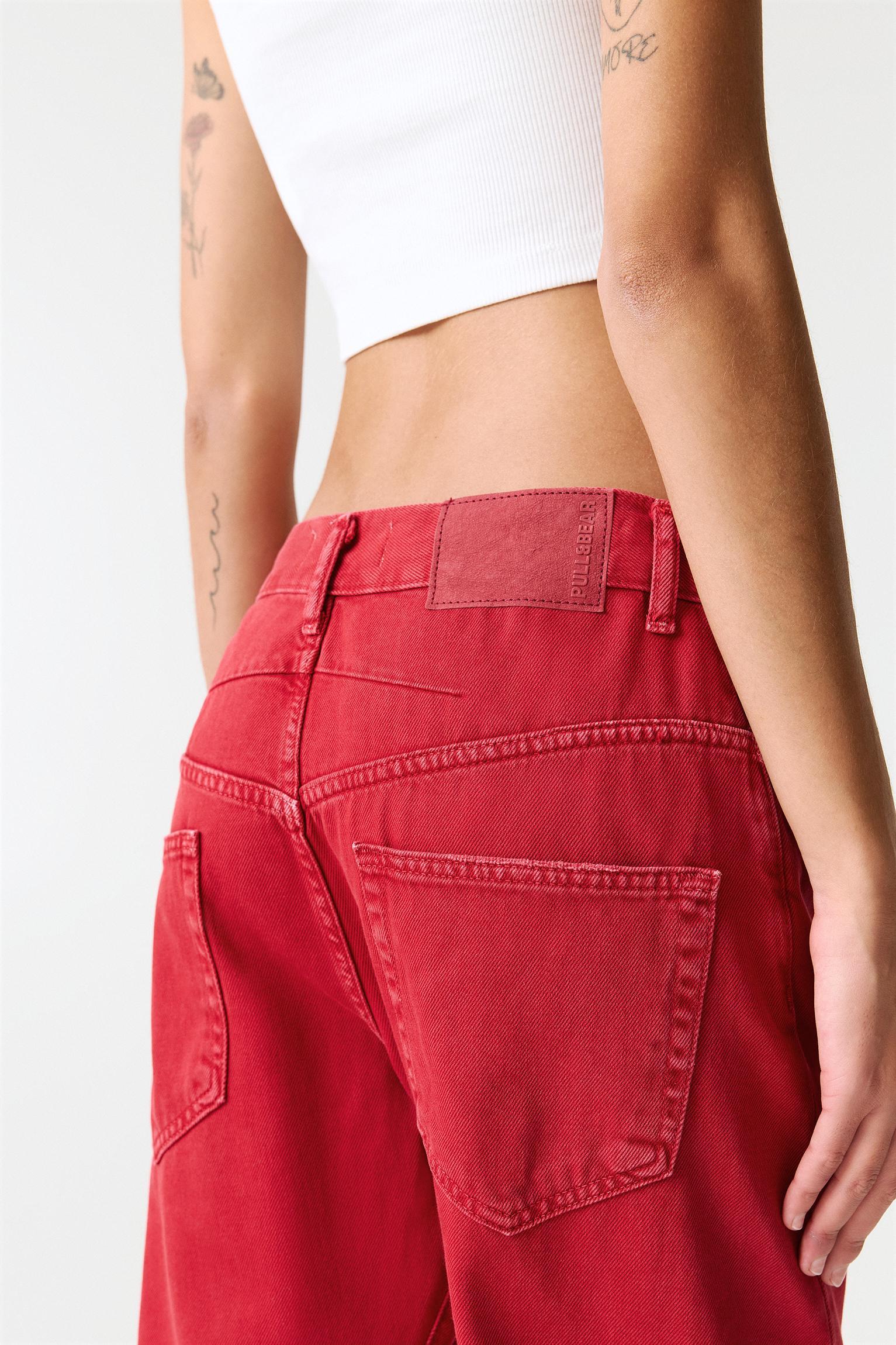 Baggy jeans with seam details Product Image