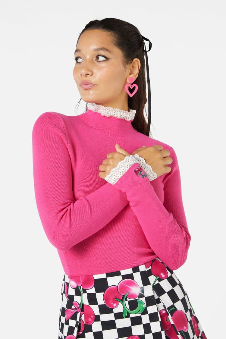 Super Psycho Knit Top Product Image