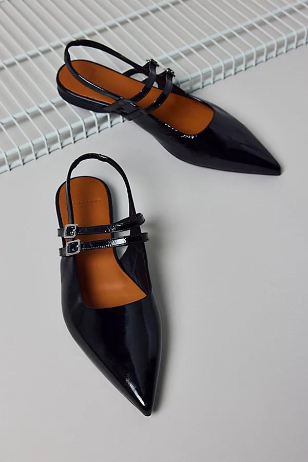 Vagabond Shoemakers Hermine Patent Leather Slingback Flat Womens at Urban Outfitters Product Image