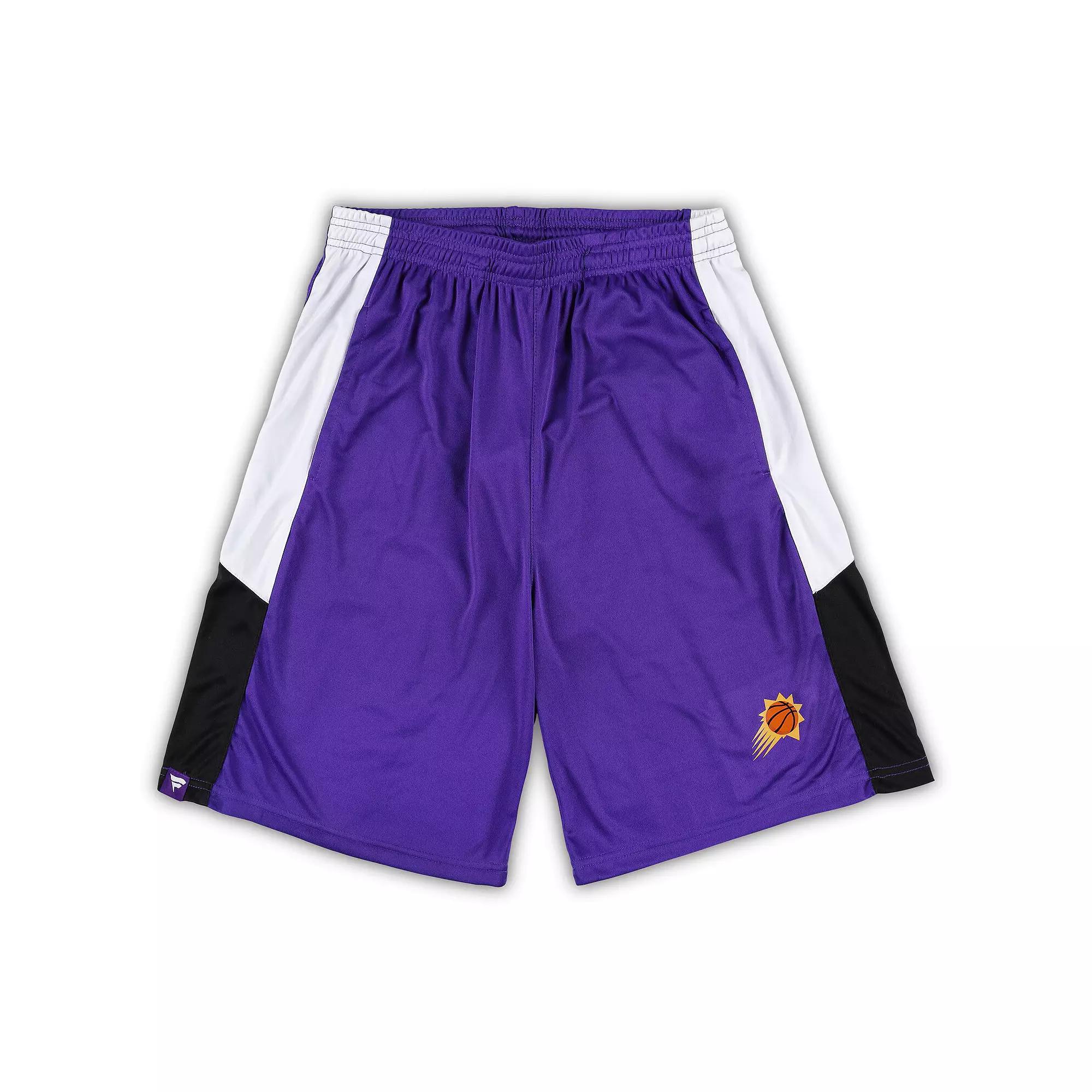 Men's Fanatics Branded Purple Phoenix Suns Big & Tall Champion Rush Practice Shorts,  Product Image