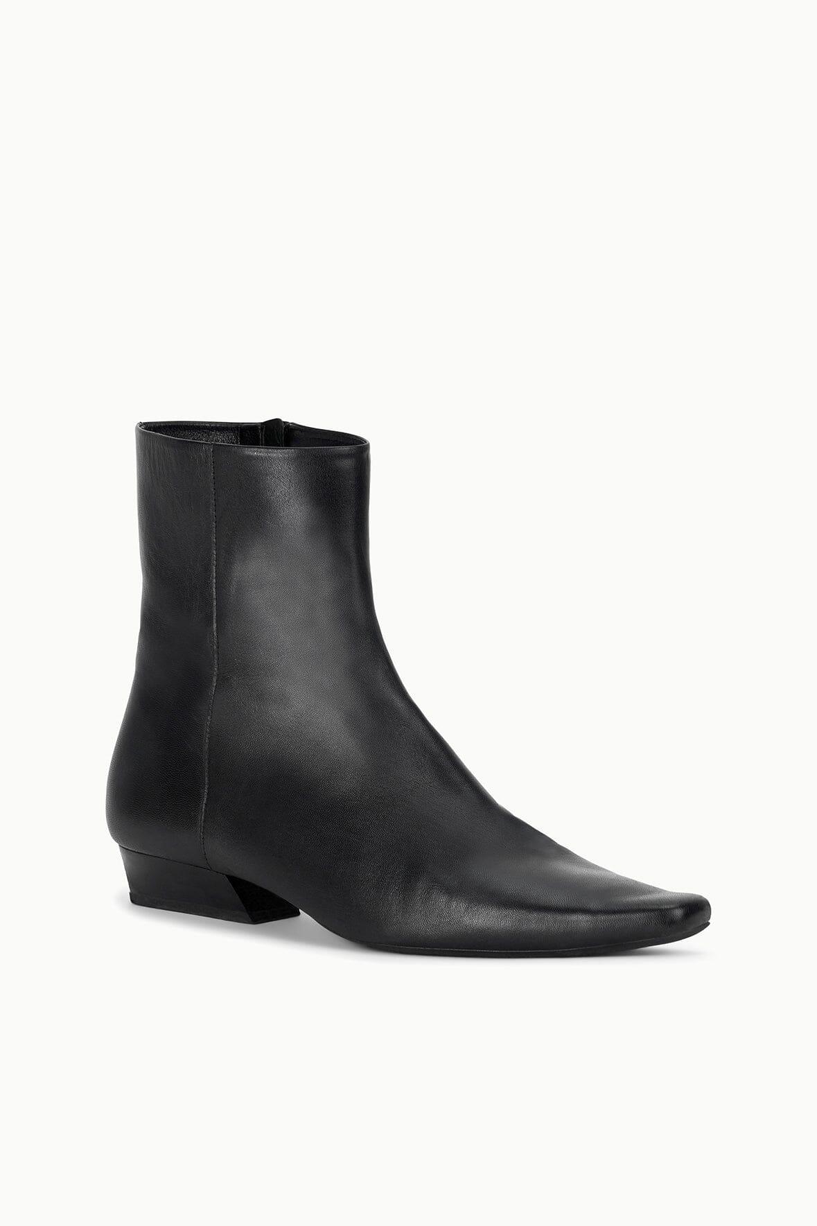 WALLY FLAT ANKLE BOOT | BLACK Product Image
