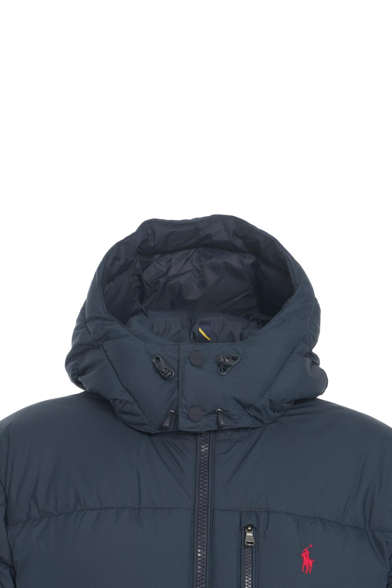 Hooded down jacket Product Image