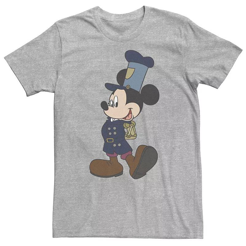 Big & Tall Disney Mickey Mouse Steampunk Outfit Tee, Men's, Size: XXL Tall, Athletic Grey Product Image
