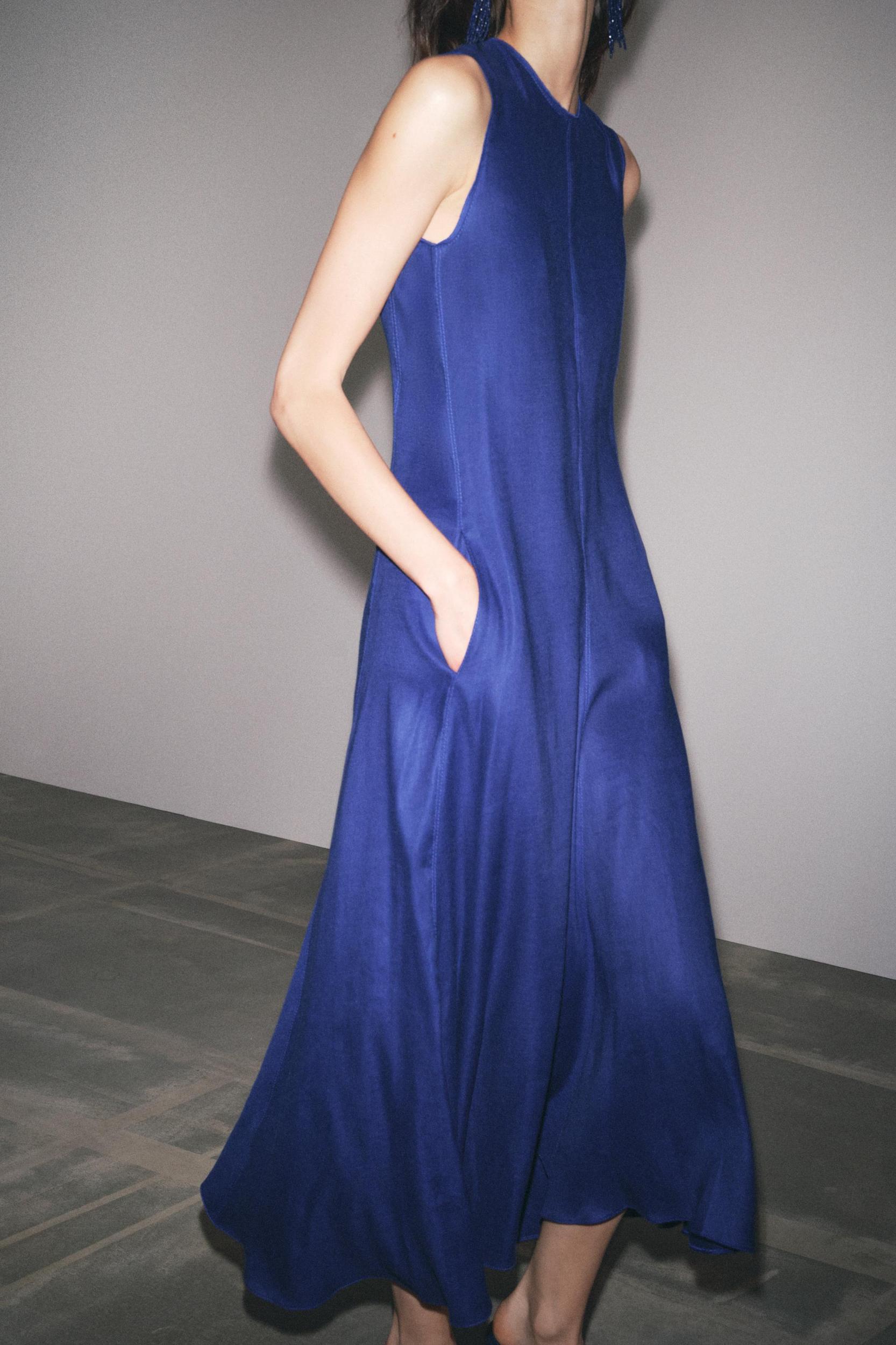 ZW COLLECTION LINEN BLEND DRESS Product Image