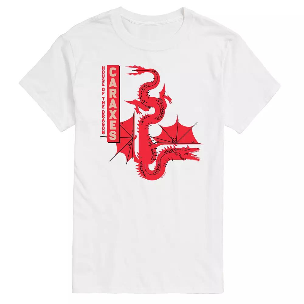 Men's House Of The Dragon Caraxes Dragon Graphic Tee,  Product Image