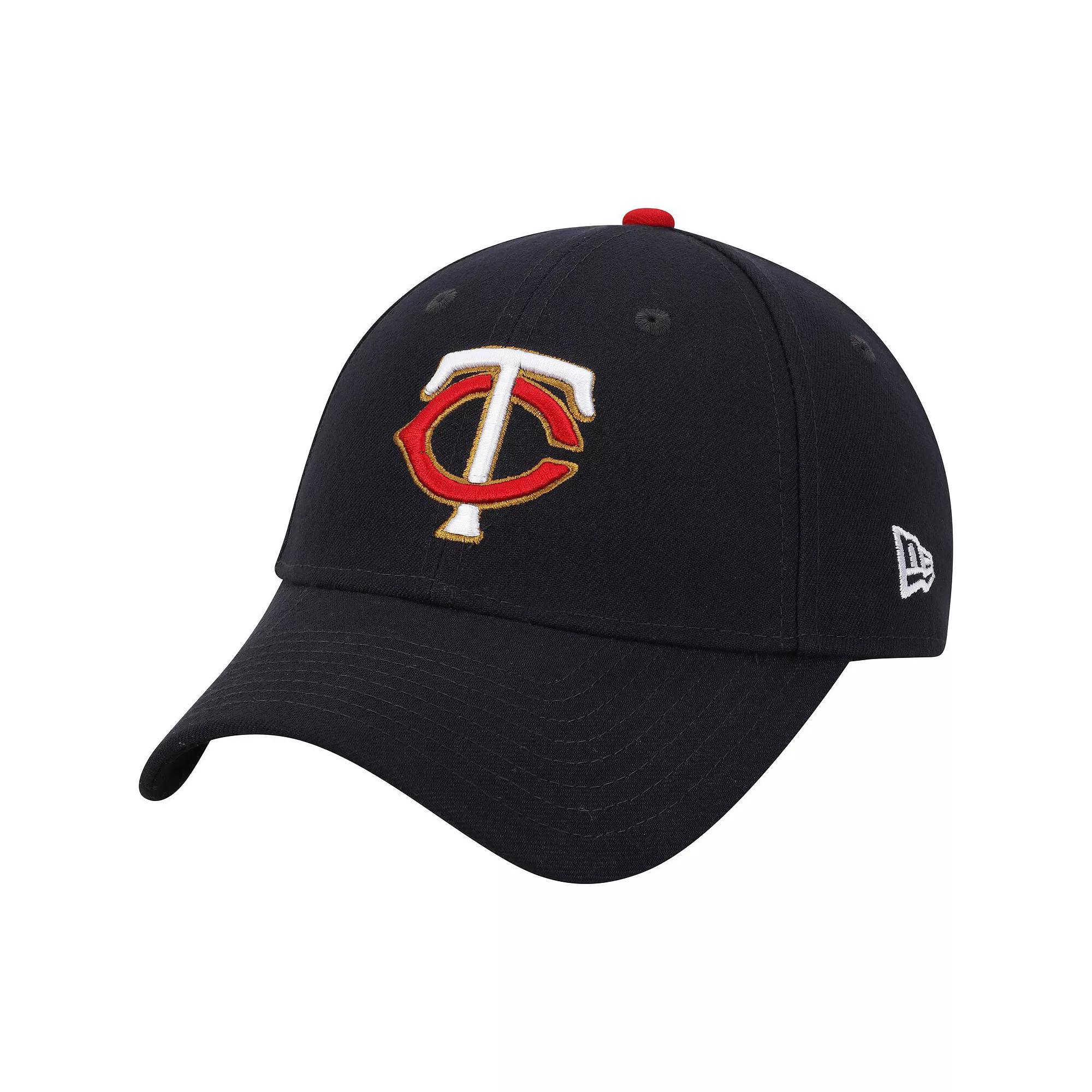 Men's New Era Navy Minnesota Twins The League Road 9FORTY Adjustable Hat, Blue Product Image