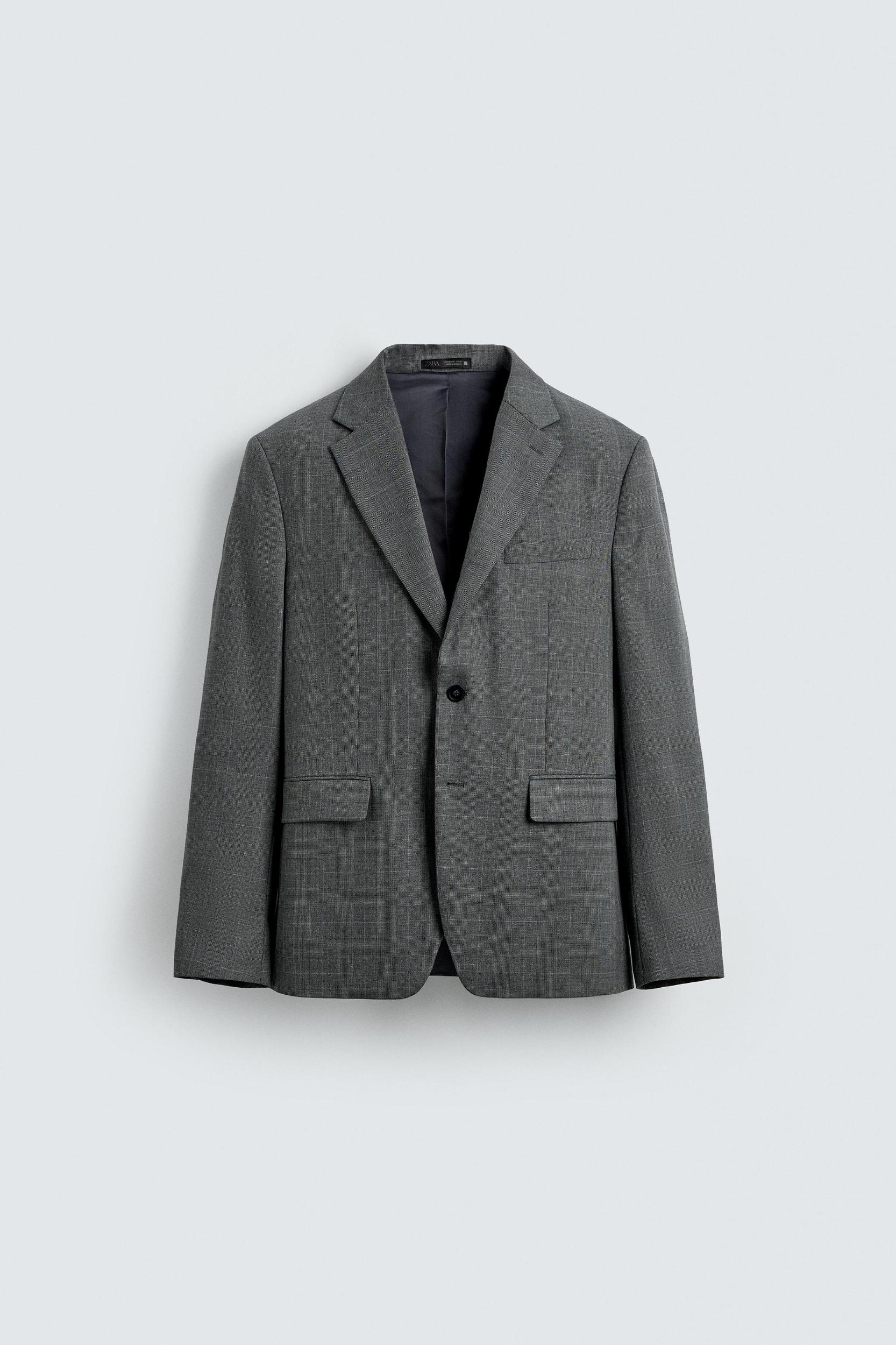 PLAID SUIT BLAZER Product Image