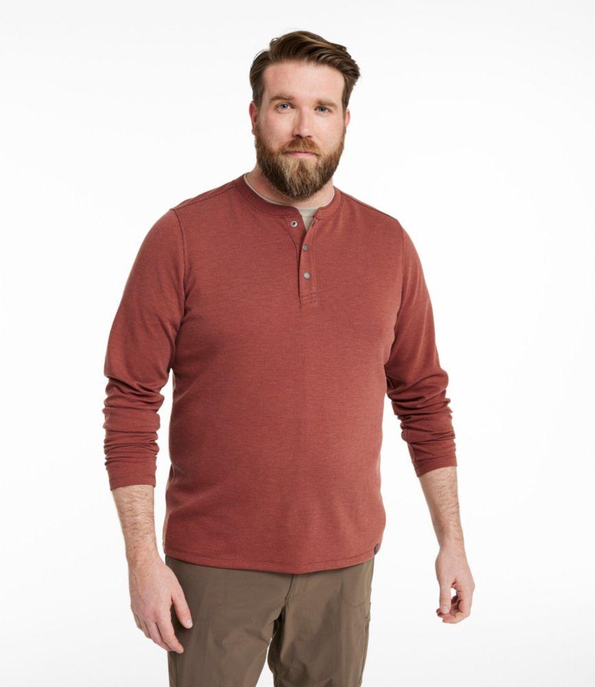 Men's Mountainside Micro Waffle Henley Product Image