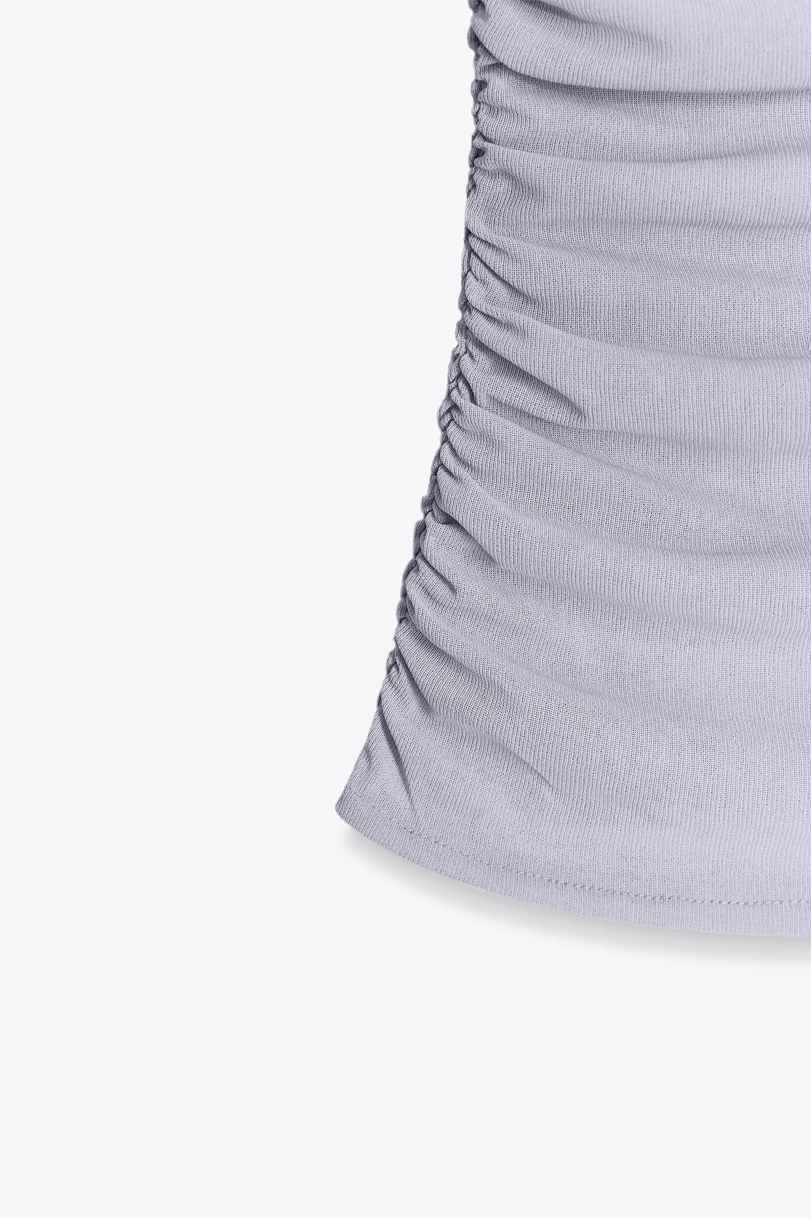 ASYMMETRIC HALTER TOP Product Image