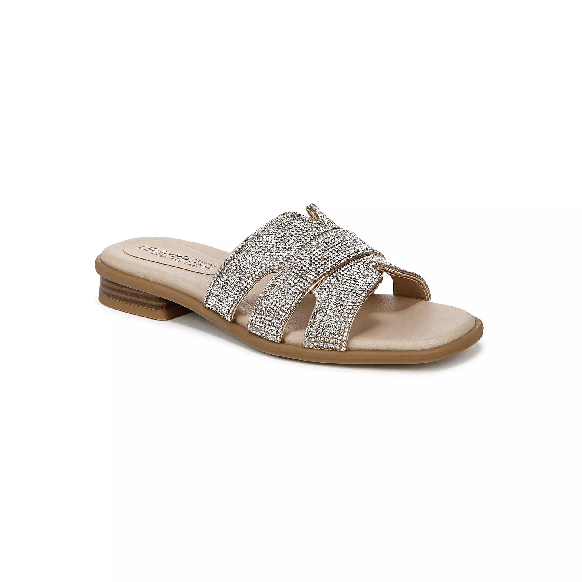 Lifestride Womens Royalty Bling Slide Sandal Product Image