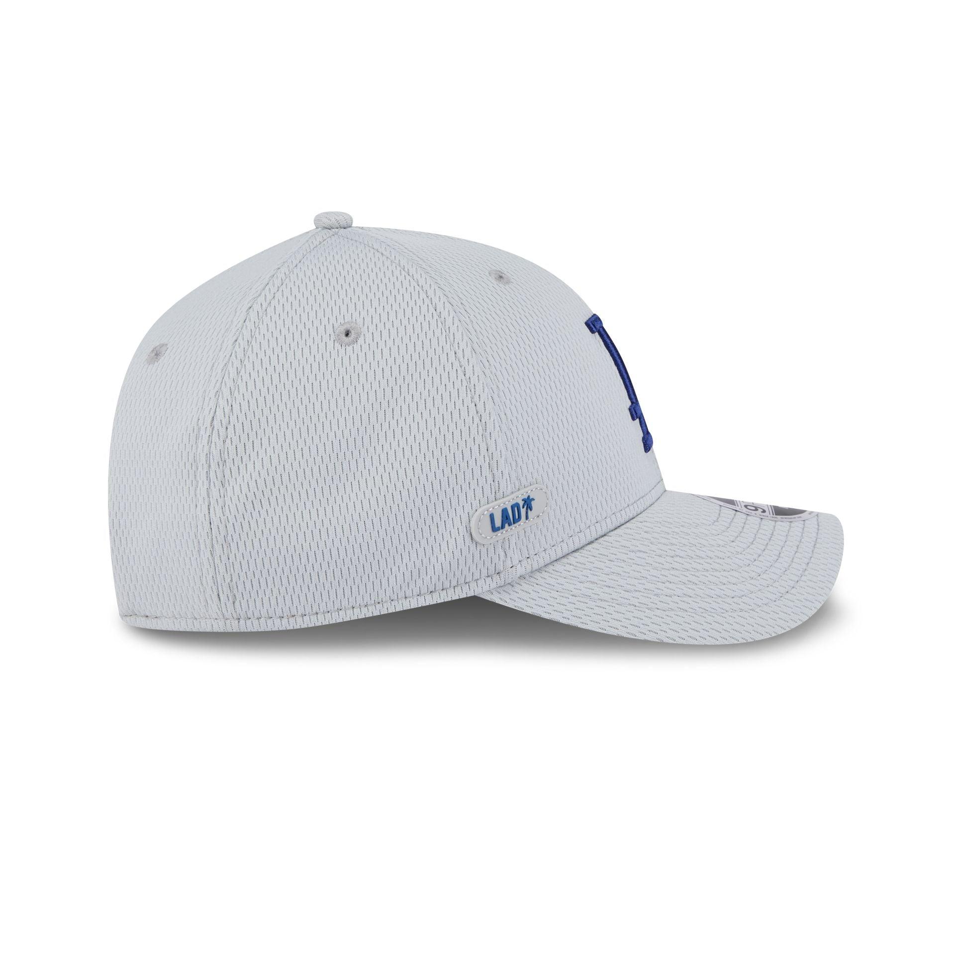 Los Angeles Dodgers 2025 Clubhouse Gray 9FORTY M-Crown Snapback Hat Male Product Image