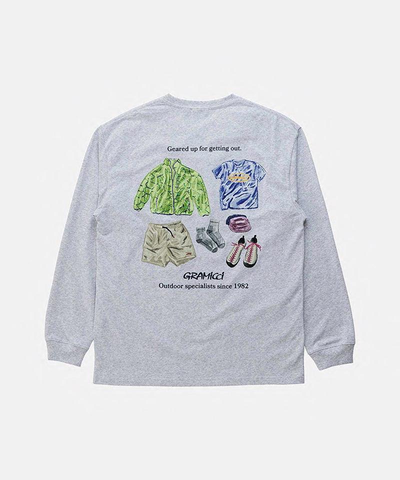 Geared Up L/S Tee Unisex Product Image
