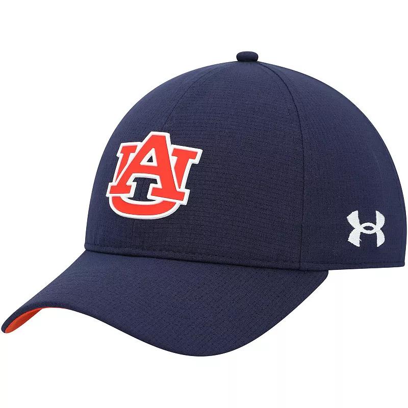 Womens Under Armour Auburn Tigers Sideline Airvent Performance Adjustable Hat, Blue Product Image