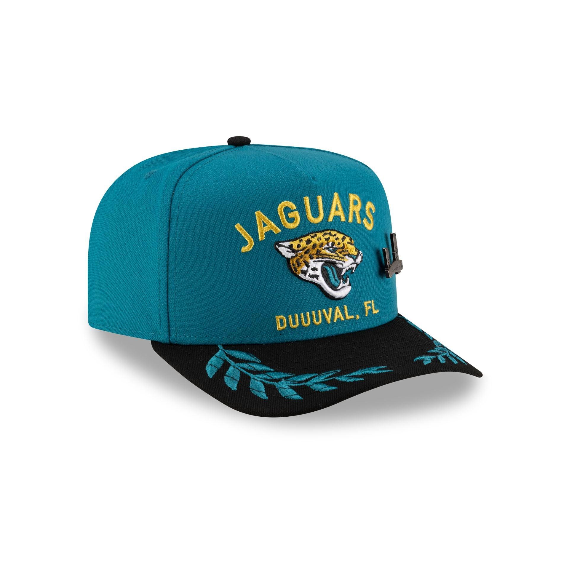 Jacksonville Jaguars 2025 Draft Black 59FIFTY A-Frame Fitted Hat Male Product Image