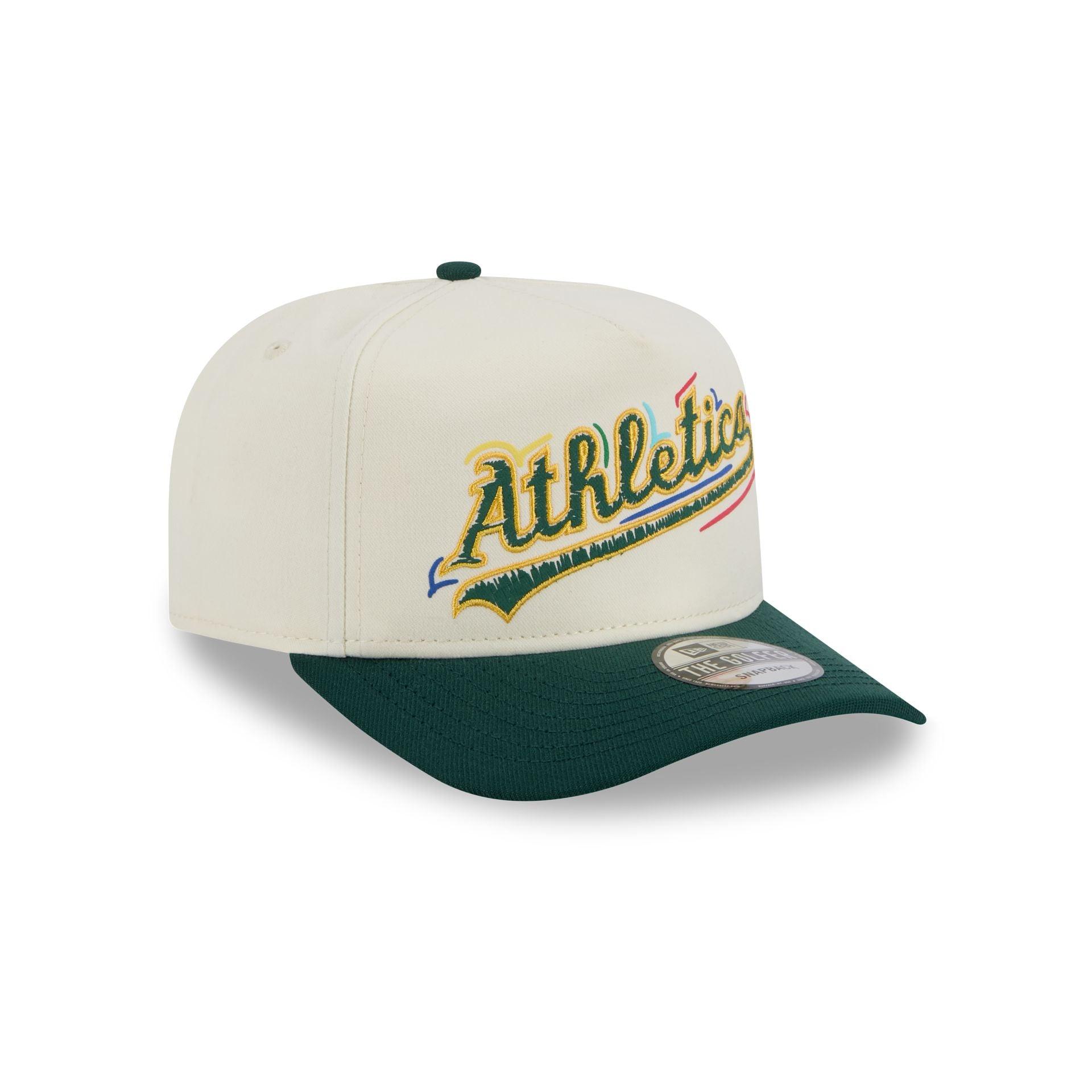 Athletics Team Scribble Golfer Hat Male Product Image