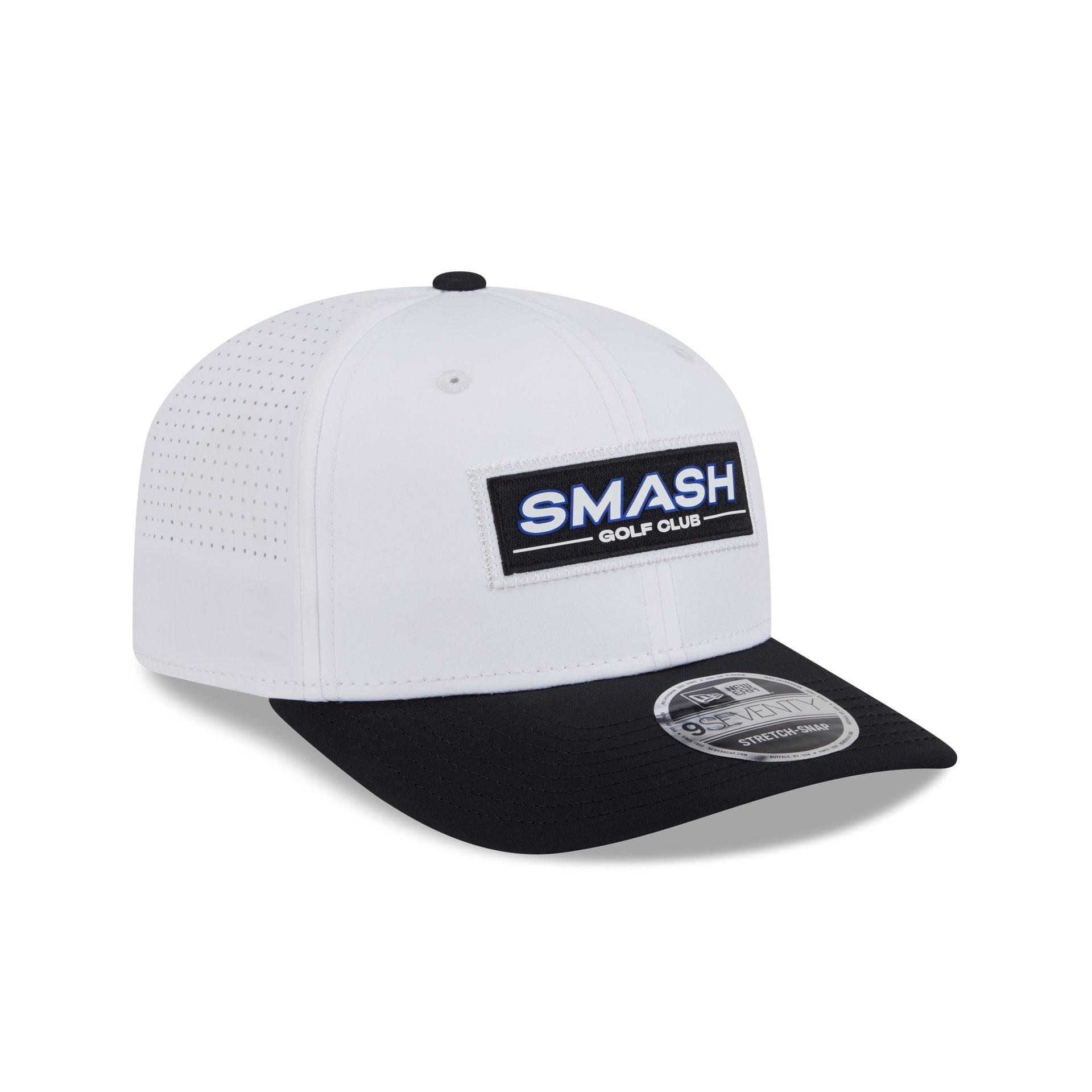Smash GC White 9SEVENTY Stretch-Snap Hat Male Product Image
