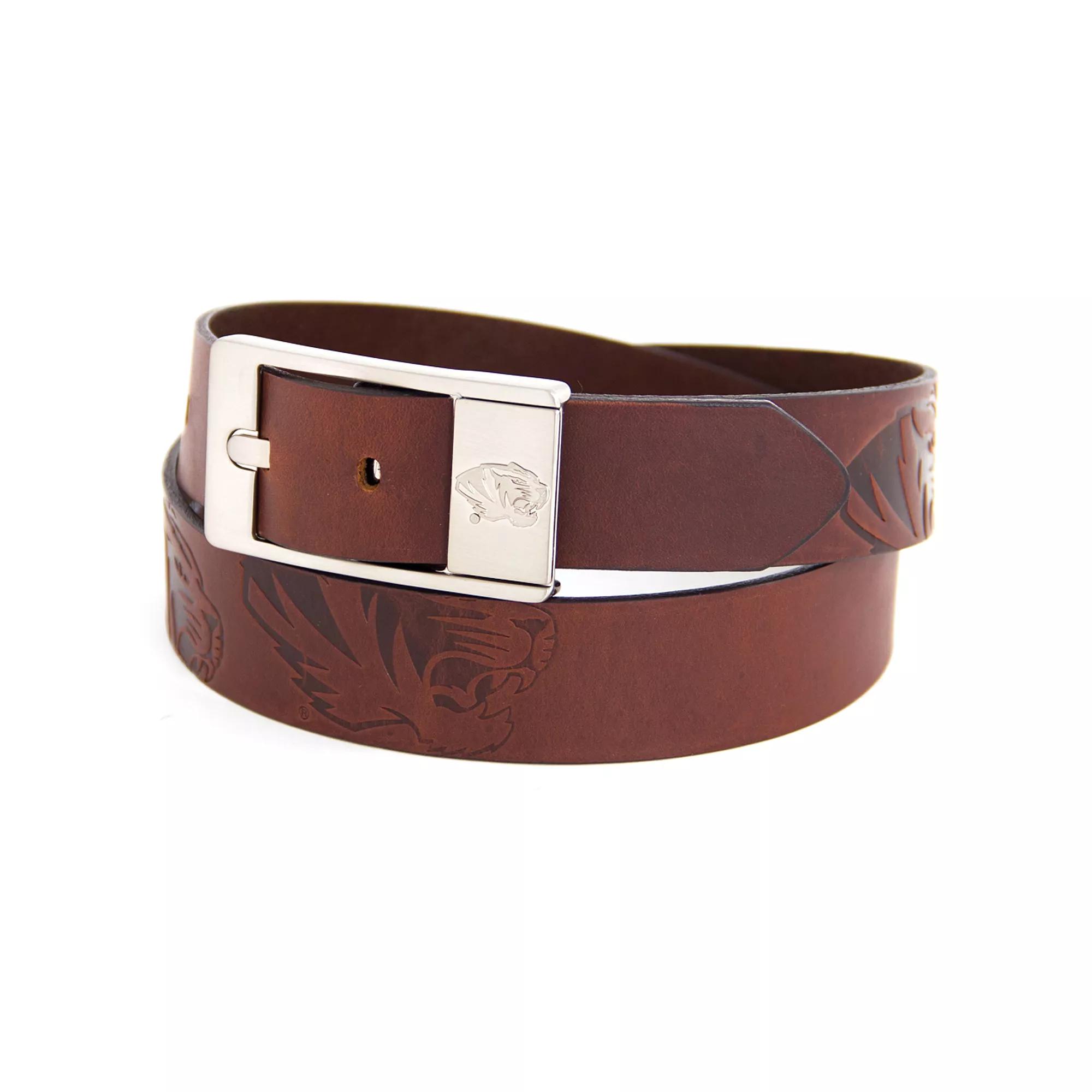 Men's South Carolina Gamecocks Brandish Leather Belt,  Product Image