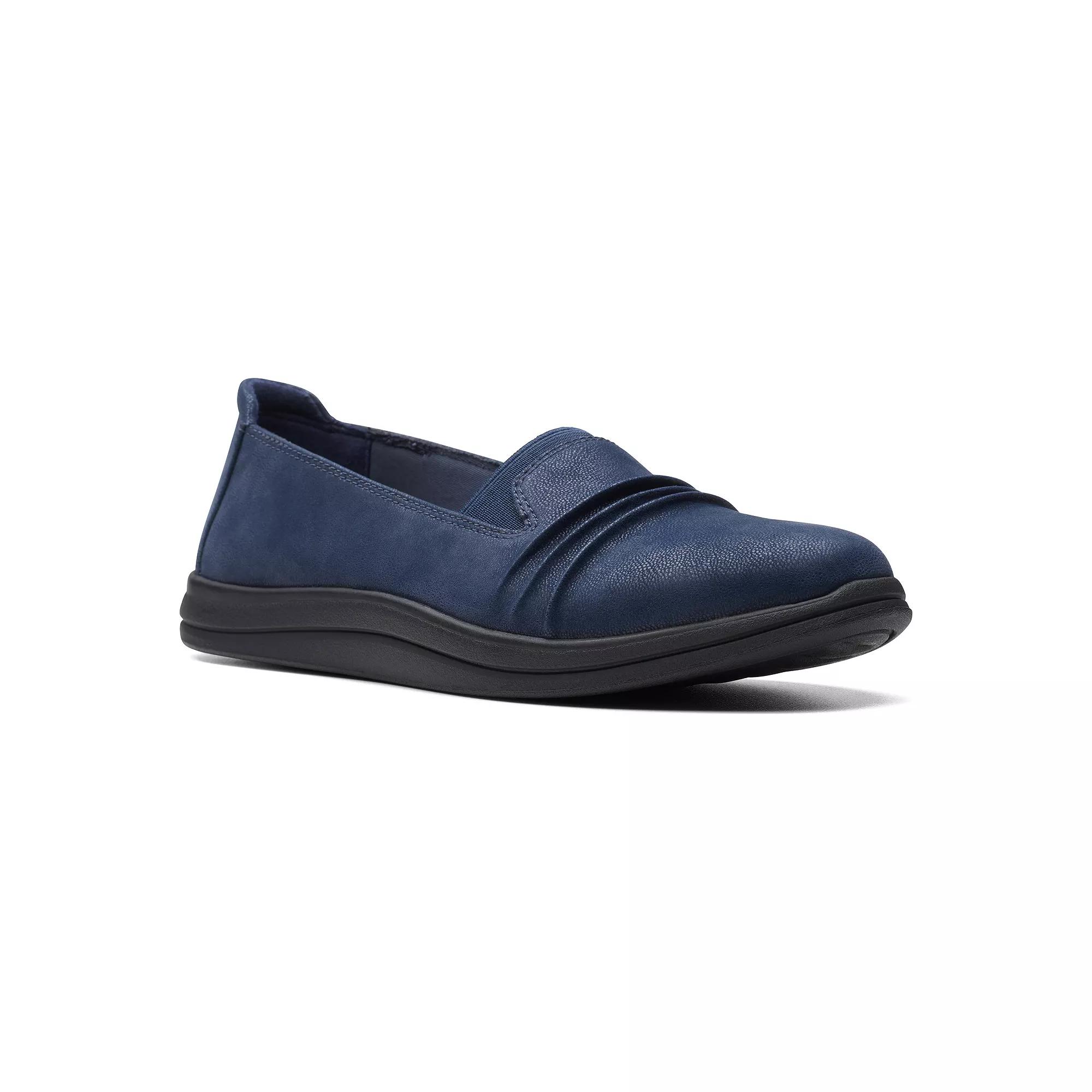 Clarks® Breeze Sol Women's Slip-On Shoes, Size: 5.5, Blue Product Image