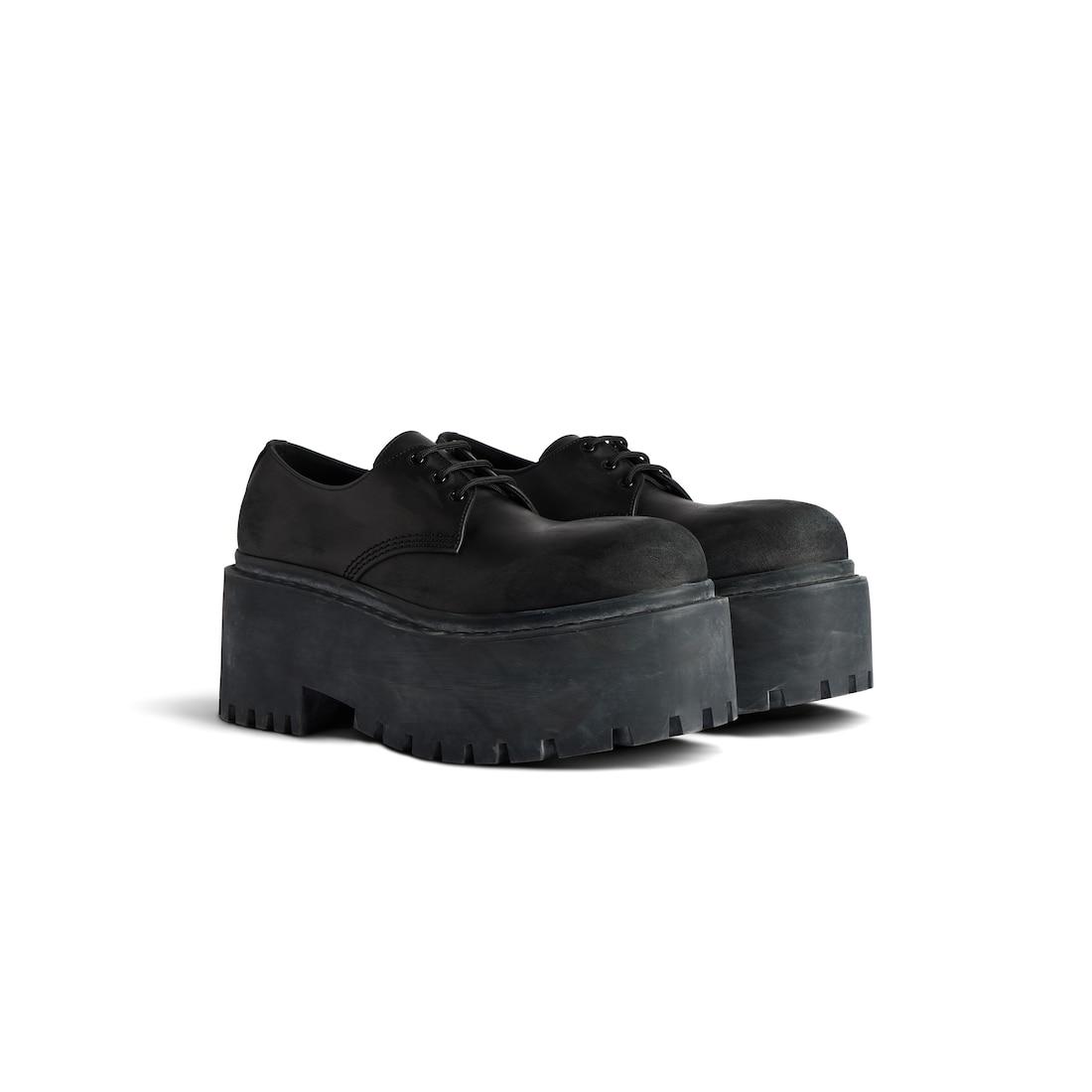 Women's Strike Platform Derby  in Black Product Image